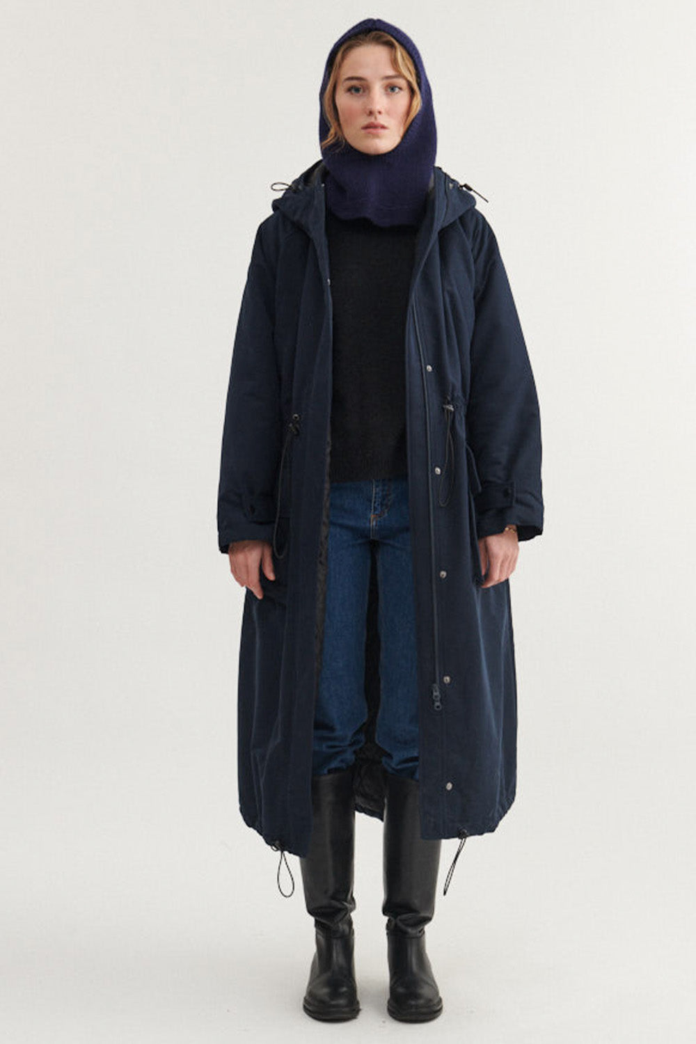 Ajlin Parka | Sky Captain | Jakke fra Basic Apparel