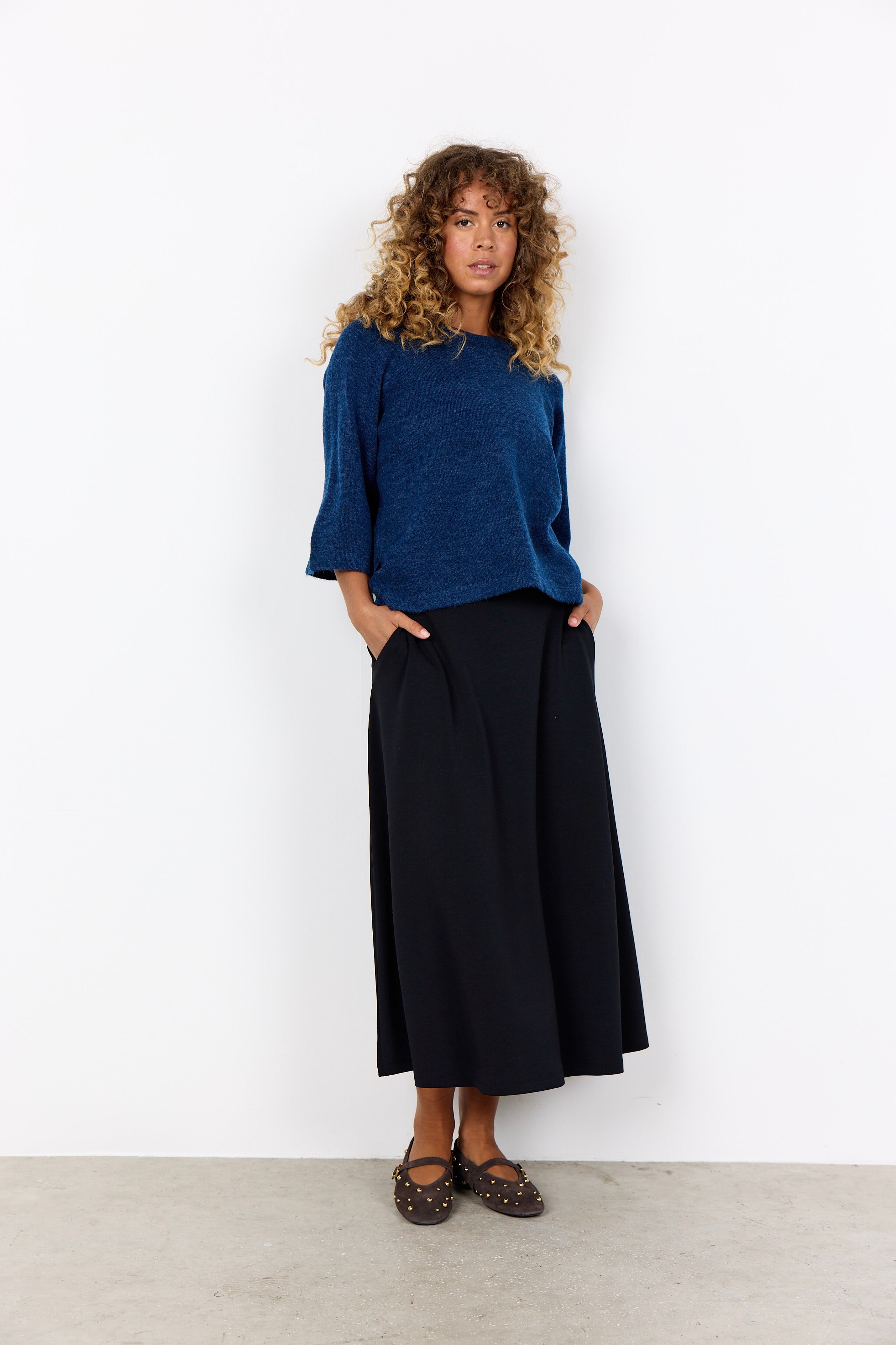 Alice Knit | Navy | Strik fra Statebird
