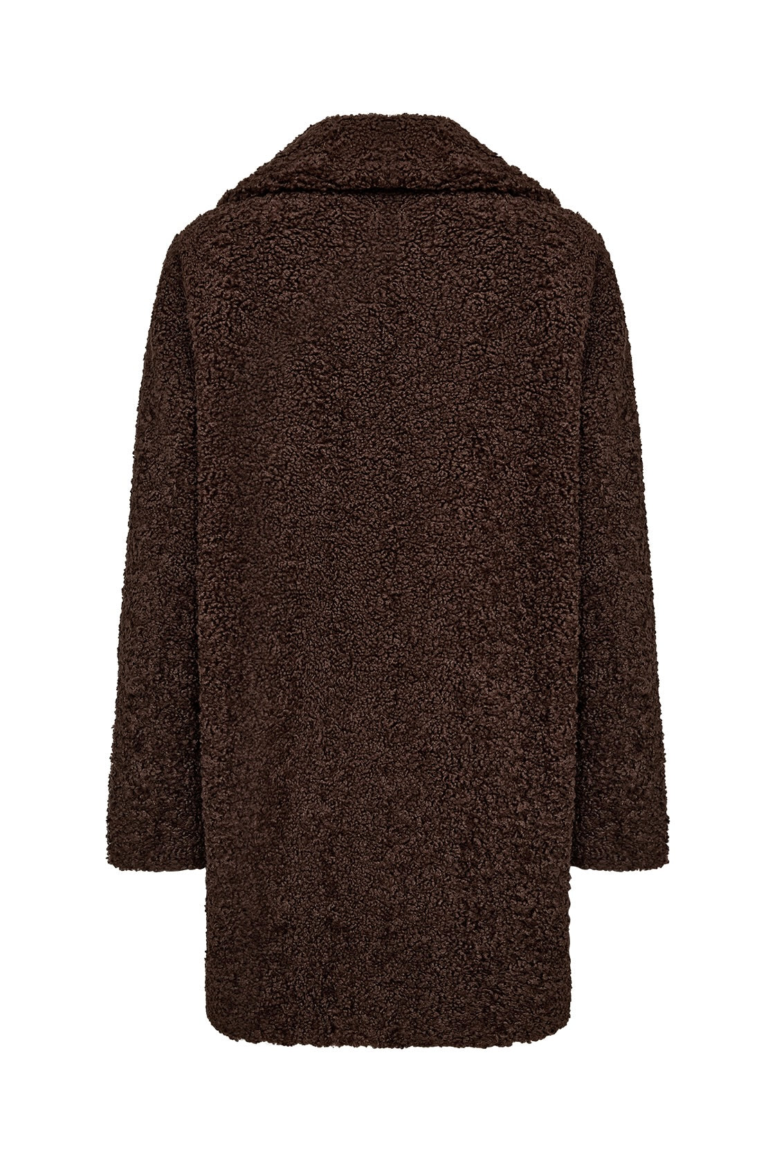 Addy FF Teddy Coat | Brun | Frakke fra French Laundry