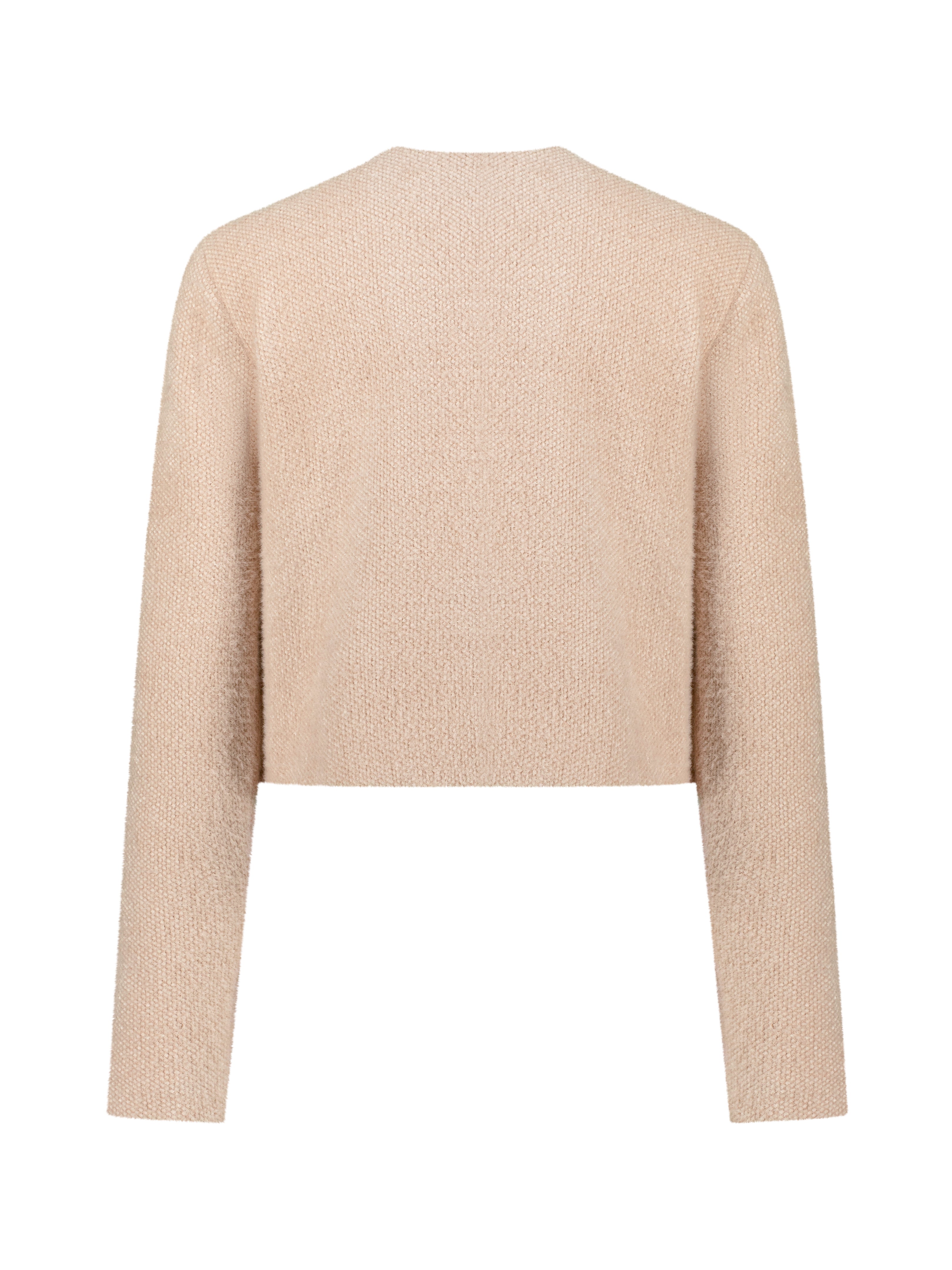 Eyla Pearl Button Cardigan/Jacket | Powder Blush