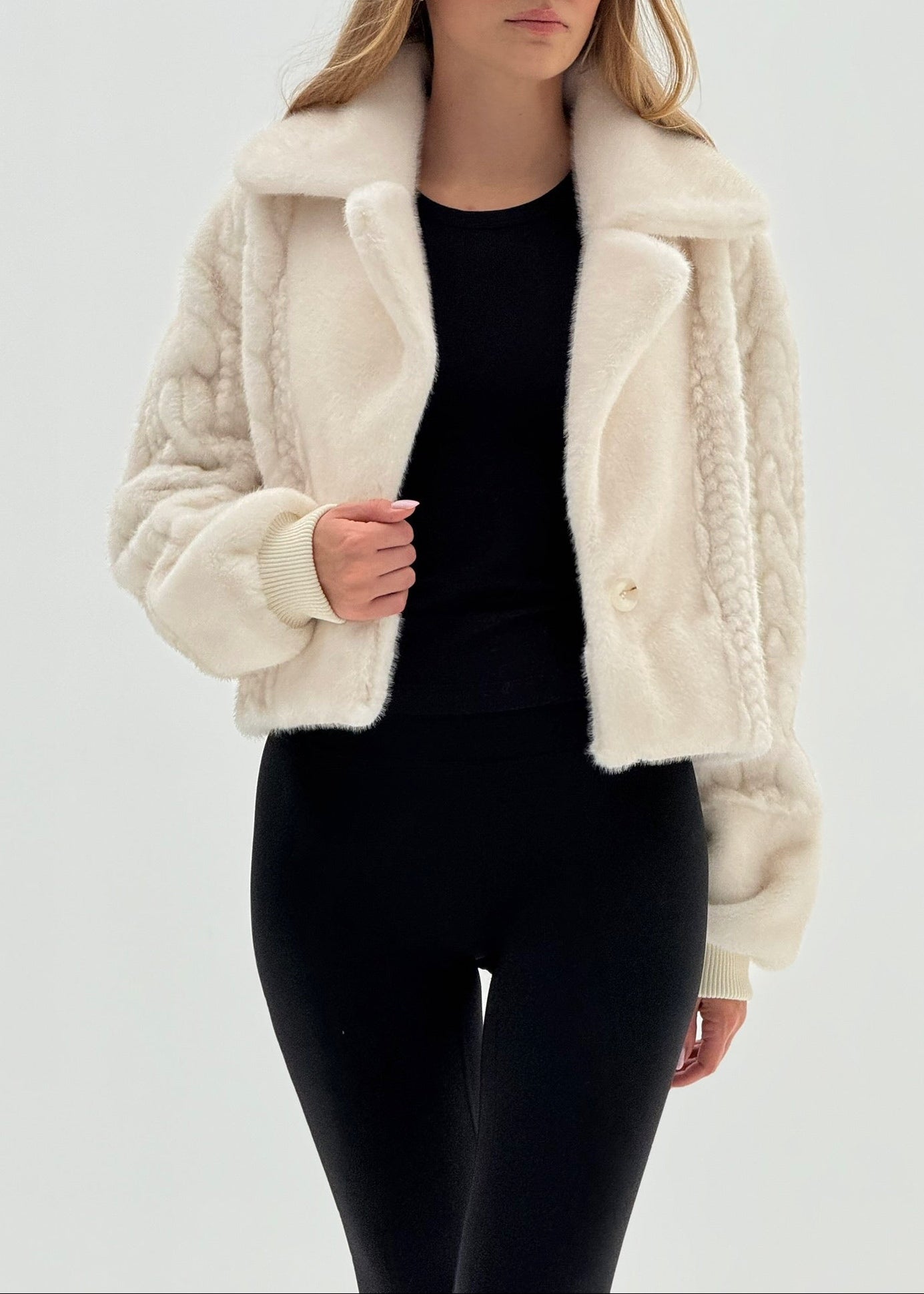 Belgravia Luksus Pelsjakke | Vinter Latte