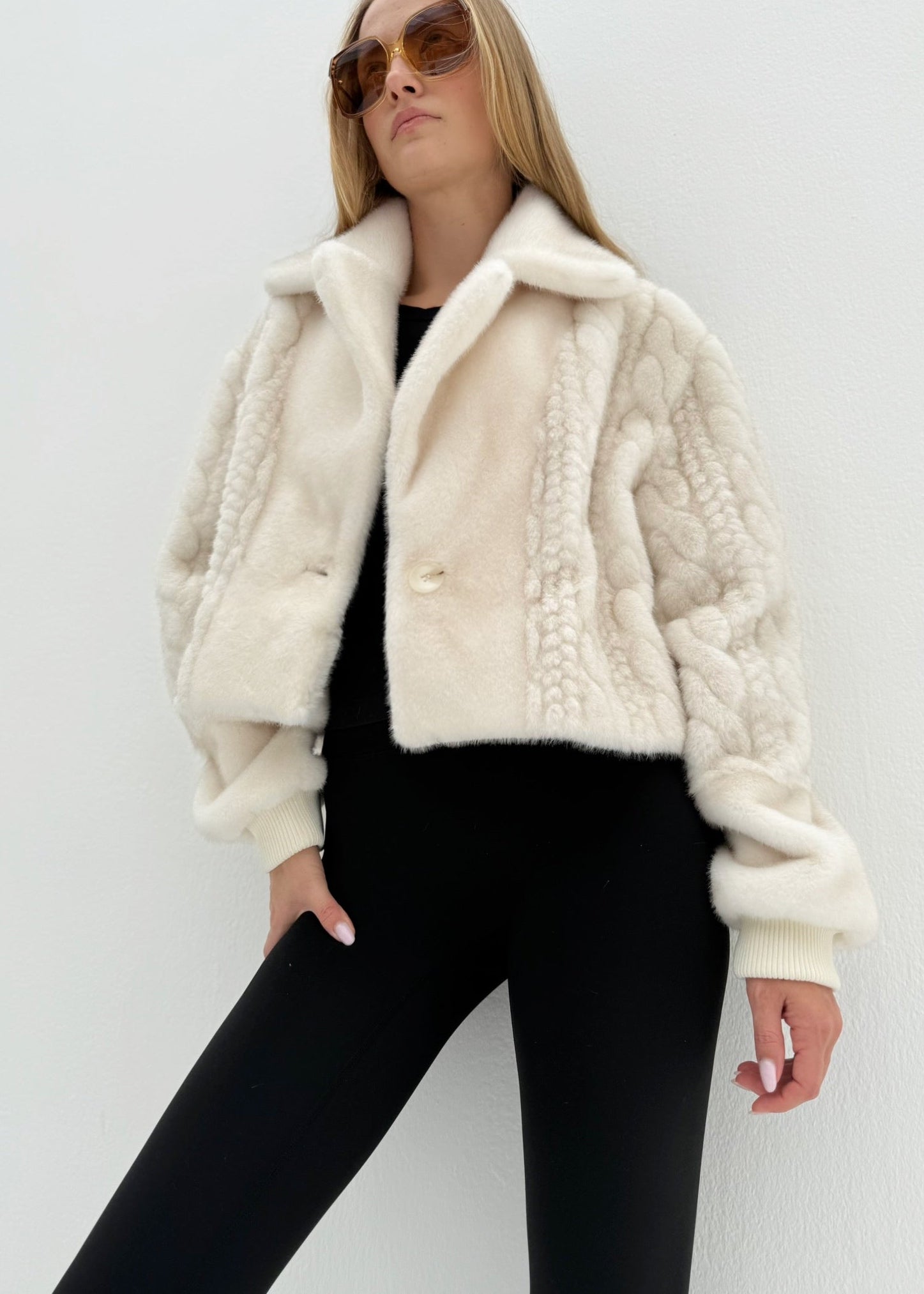 Belgravia Luksus Pelsjakke | Vinter Latte