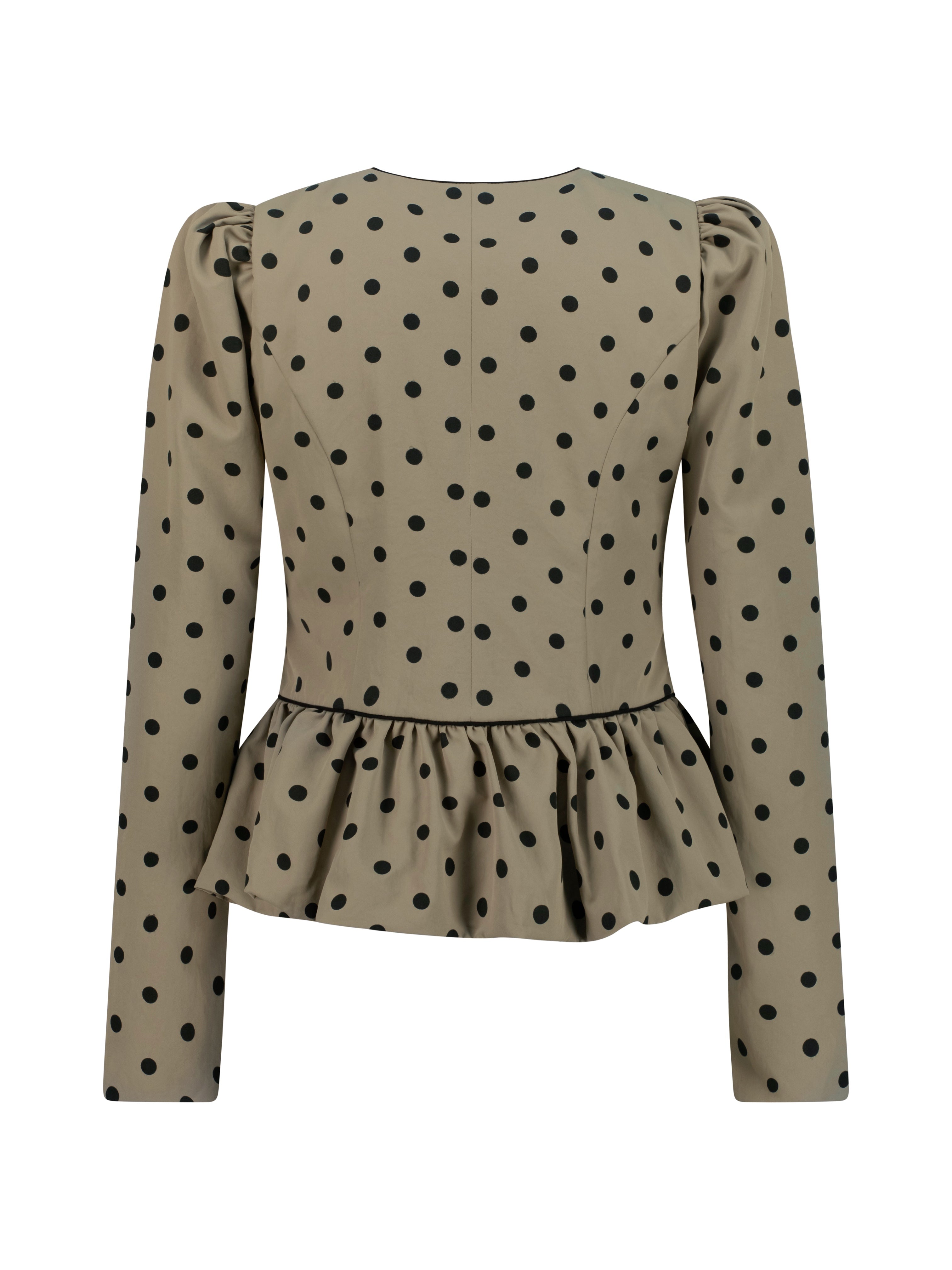 Hoxton Polka Jacket | Olive