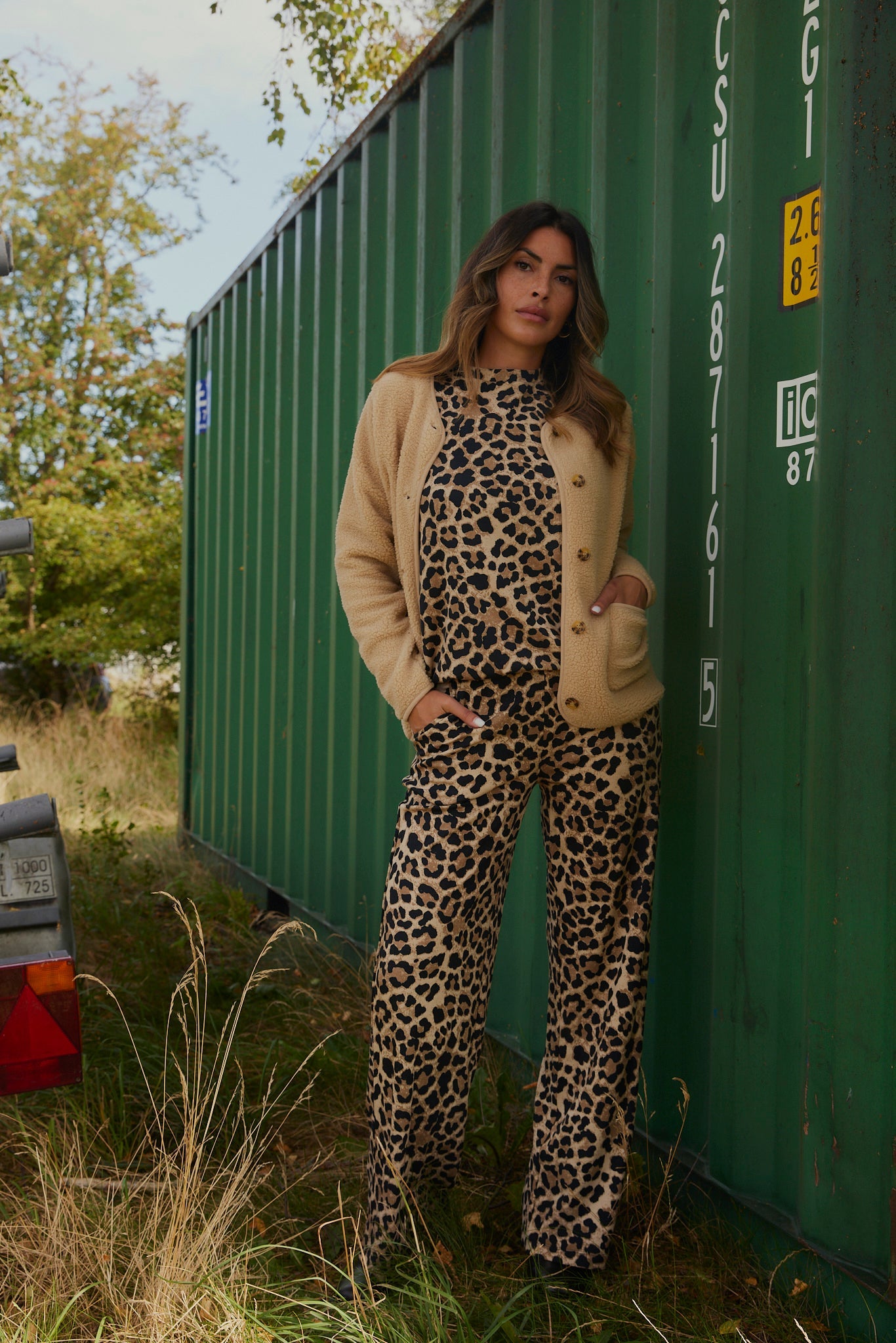 Ada Teddy Jacket | Sand | Jakke fra French Laundry