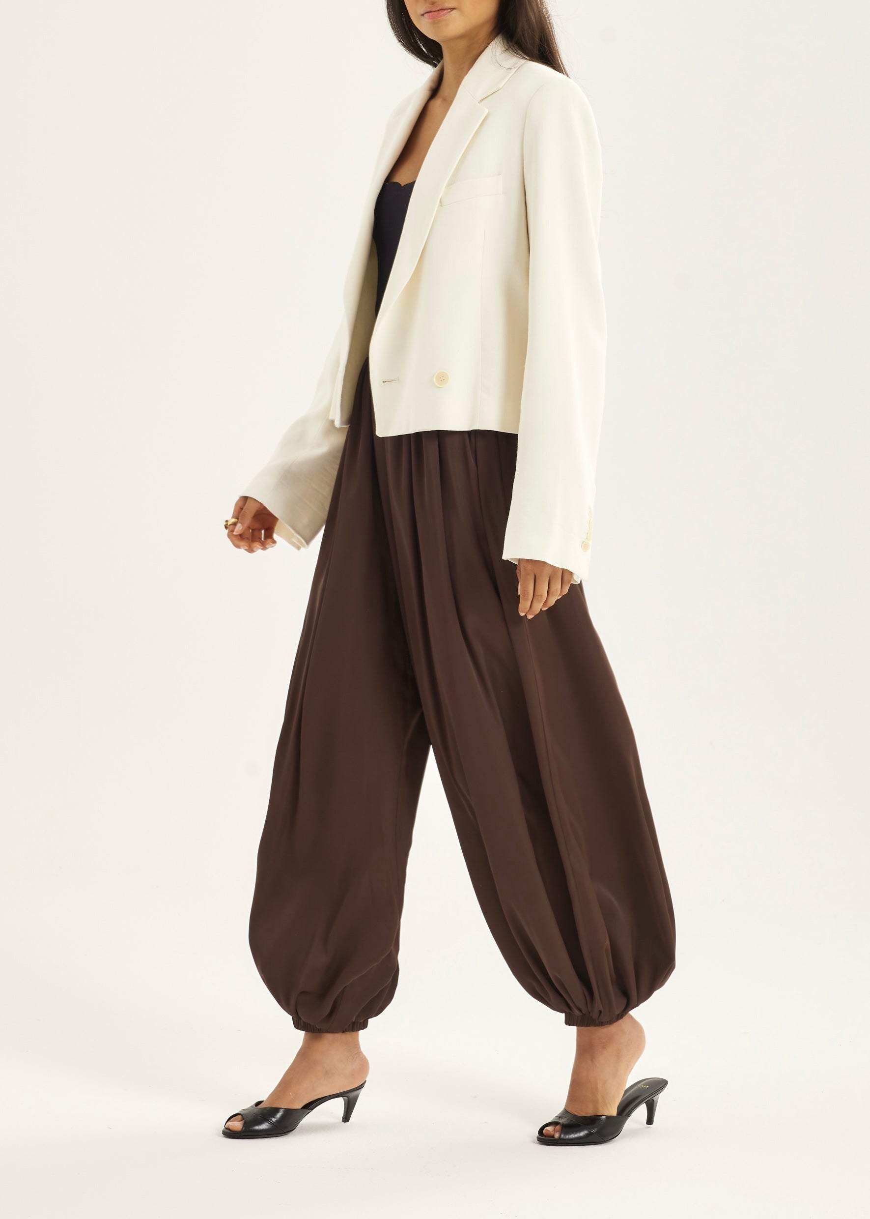 Nikola Everyday Elevate Blazer Jacket | Ivory White