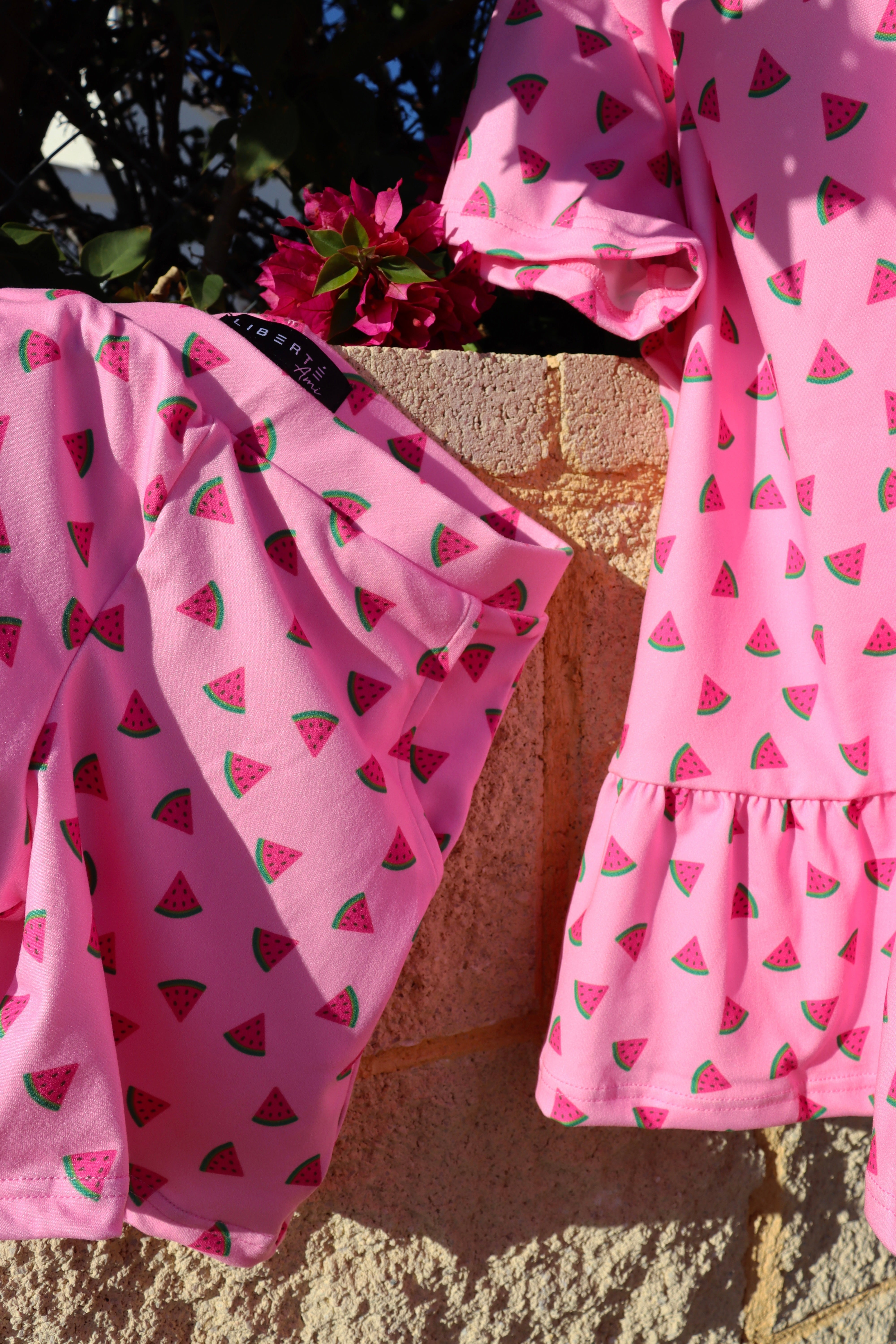 Alma Shorts (Kids) | Pink Watermelon | fra Liberté