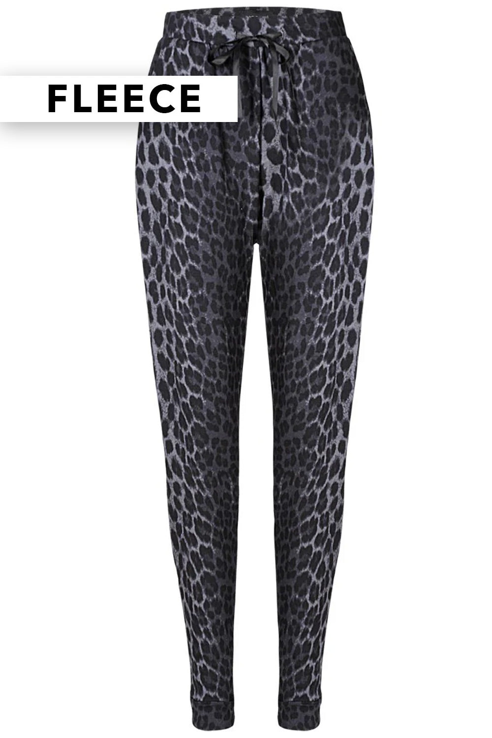 Alma Pants (Fleece) | Dark Grey Leo | Bukser fra Liberté