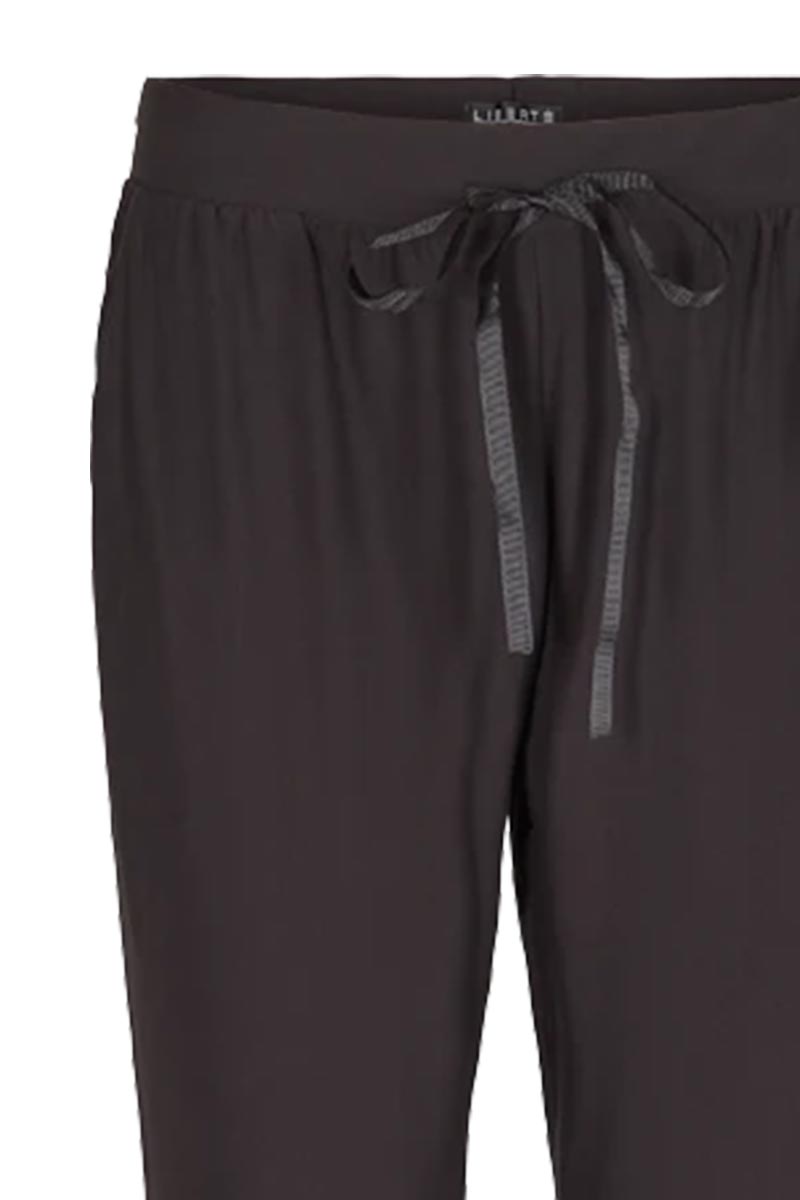 Alma Pants (Fleece) | Black | Fleece løse bukser fra Liberté