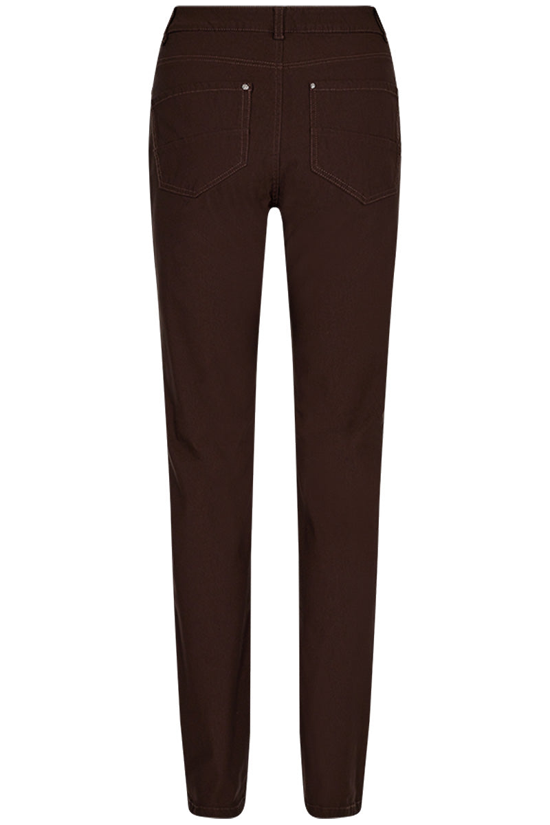 Adina Pa Straight Power | Coffee Bean | Bukser fra Freequent