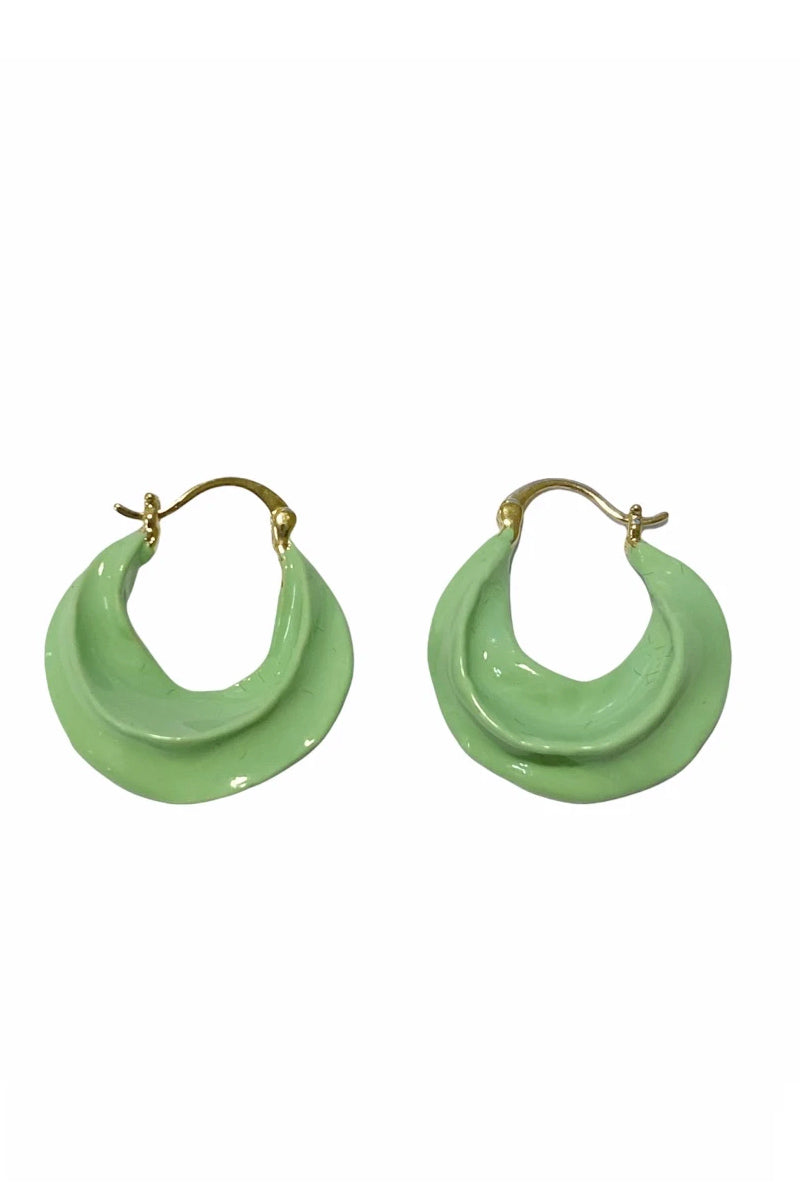 Afrika Enamel Earring | Mint | Øreringe fra Pico