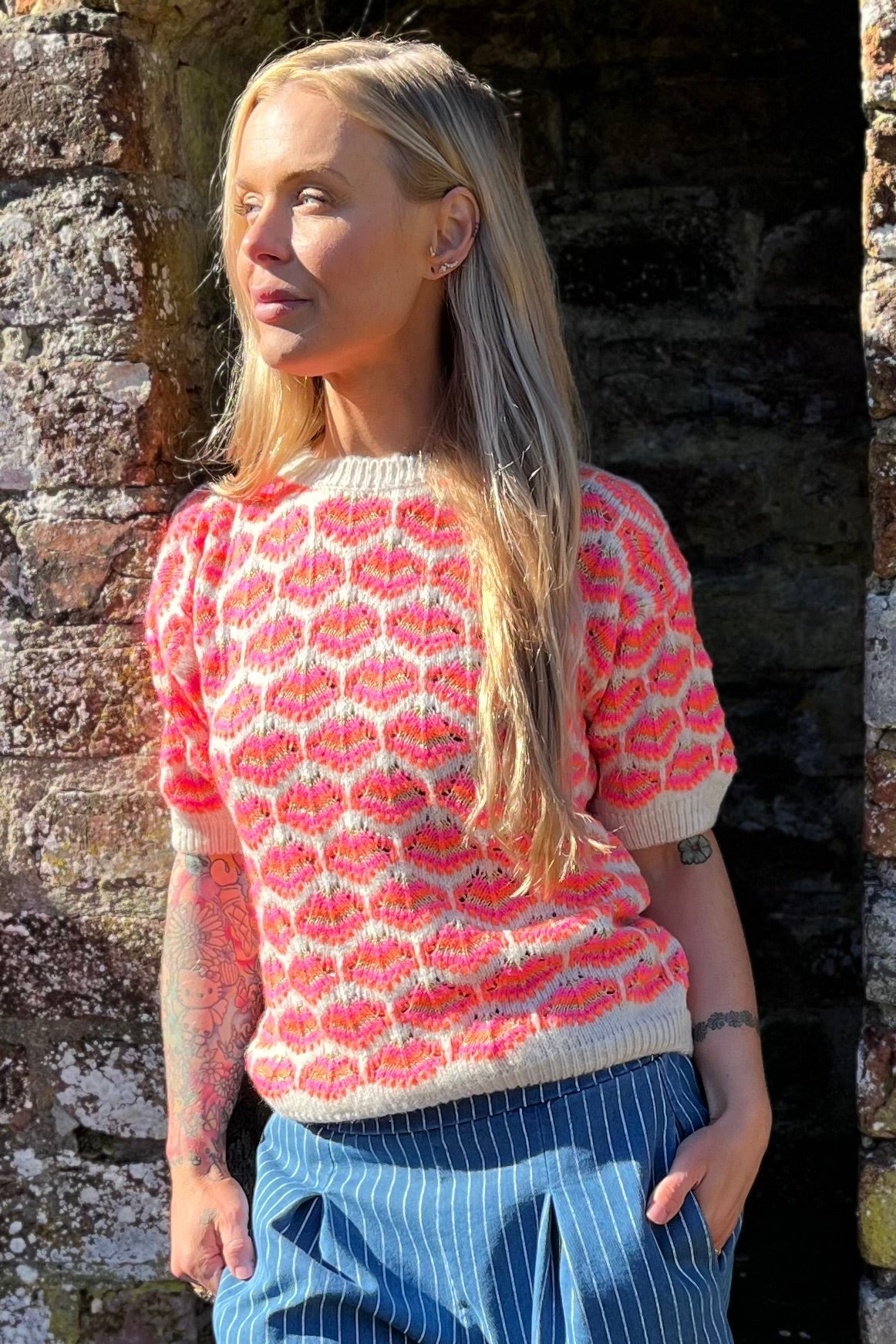 Alexandrine Knit | Fuxia | Strik fra Marta du Chateau