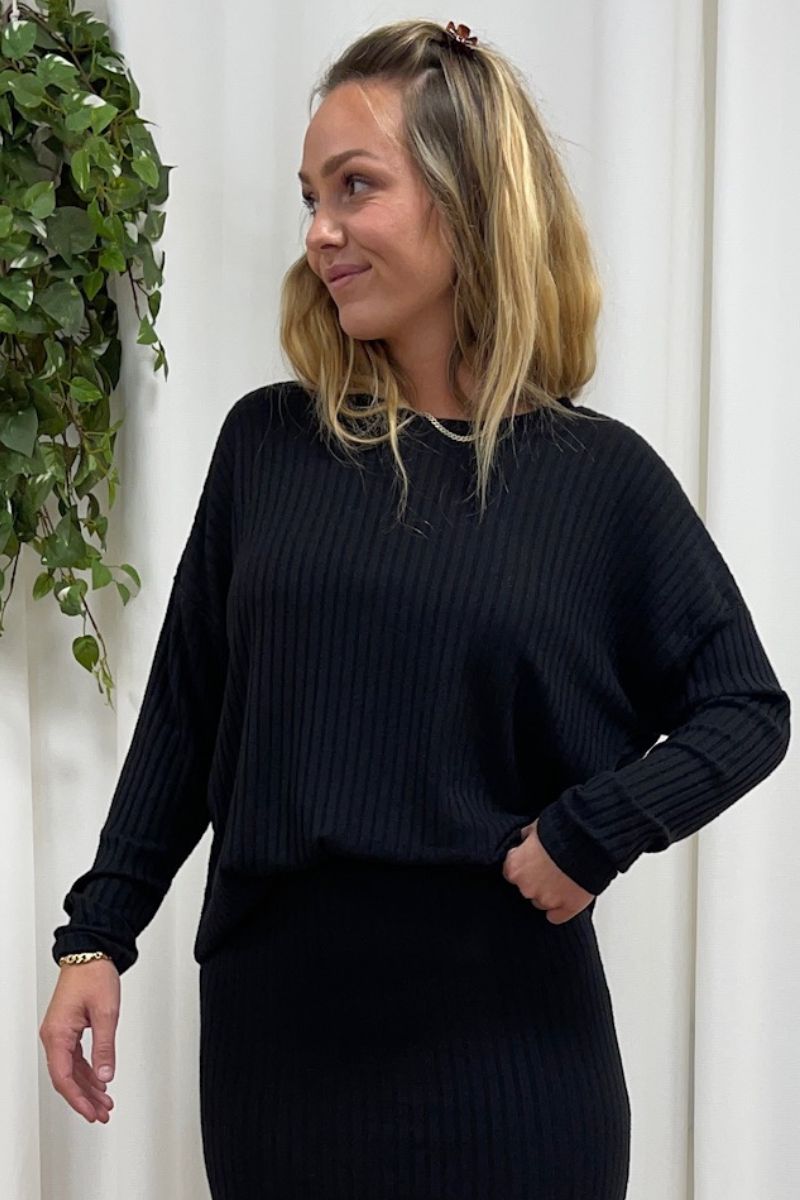 Alisha Blouse 27180 | Black | Blouse fra Marta du Chateau