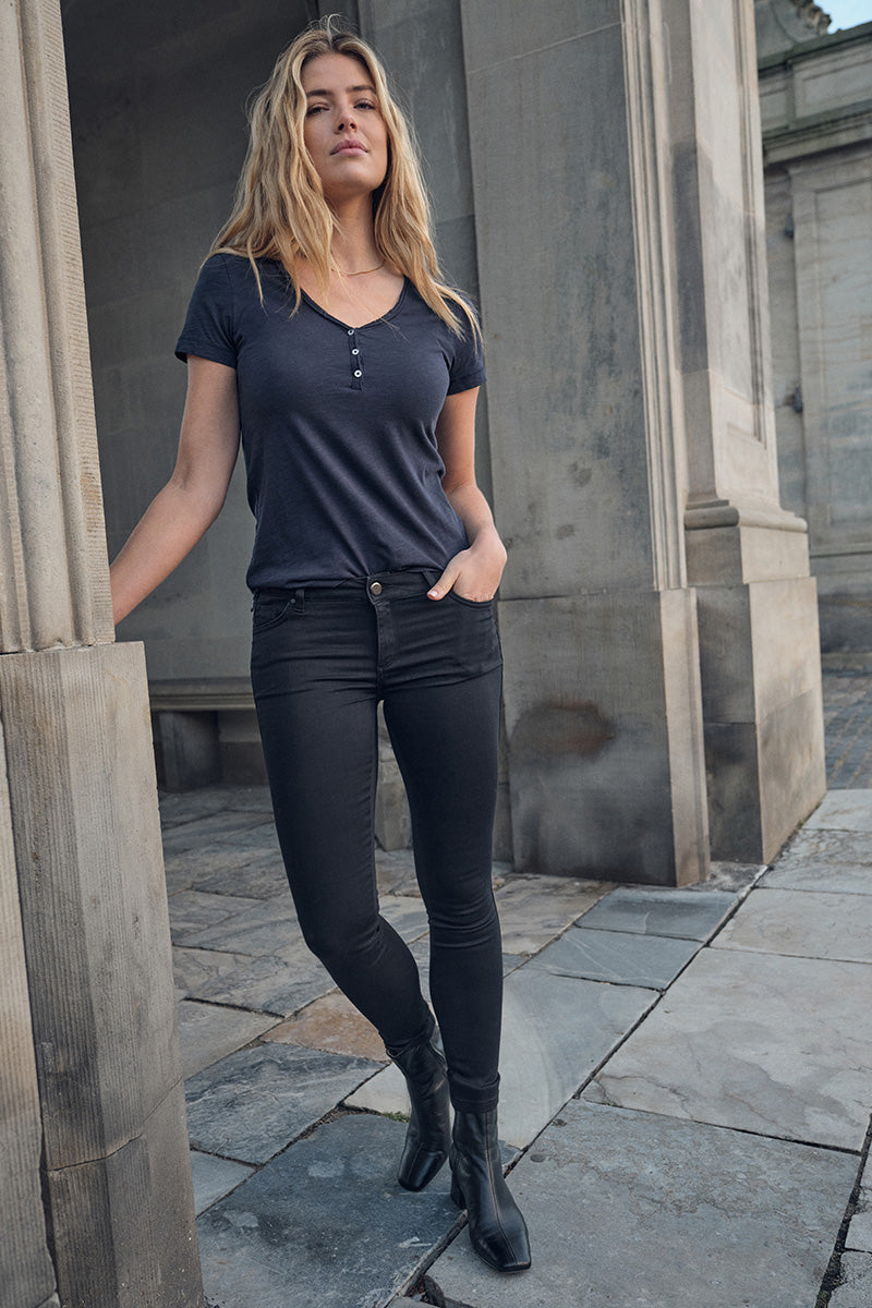 ALLI CORE JEANS | Sort | Jeans fra Mos Mosh