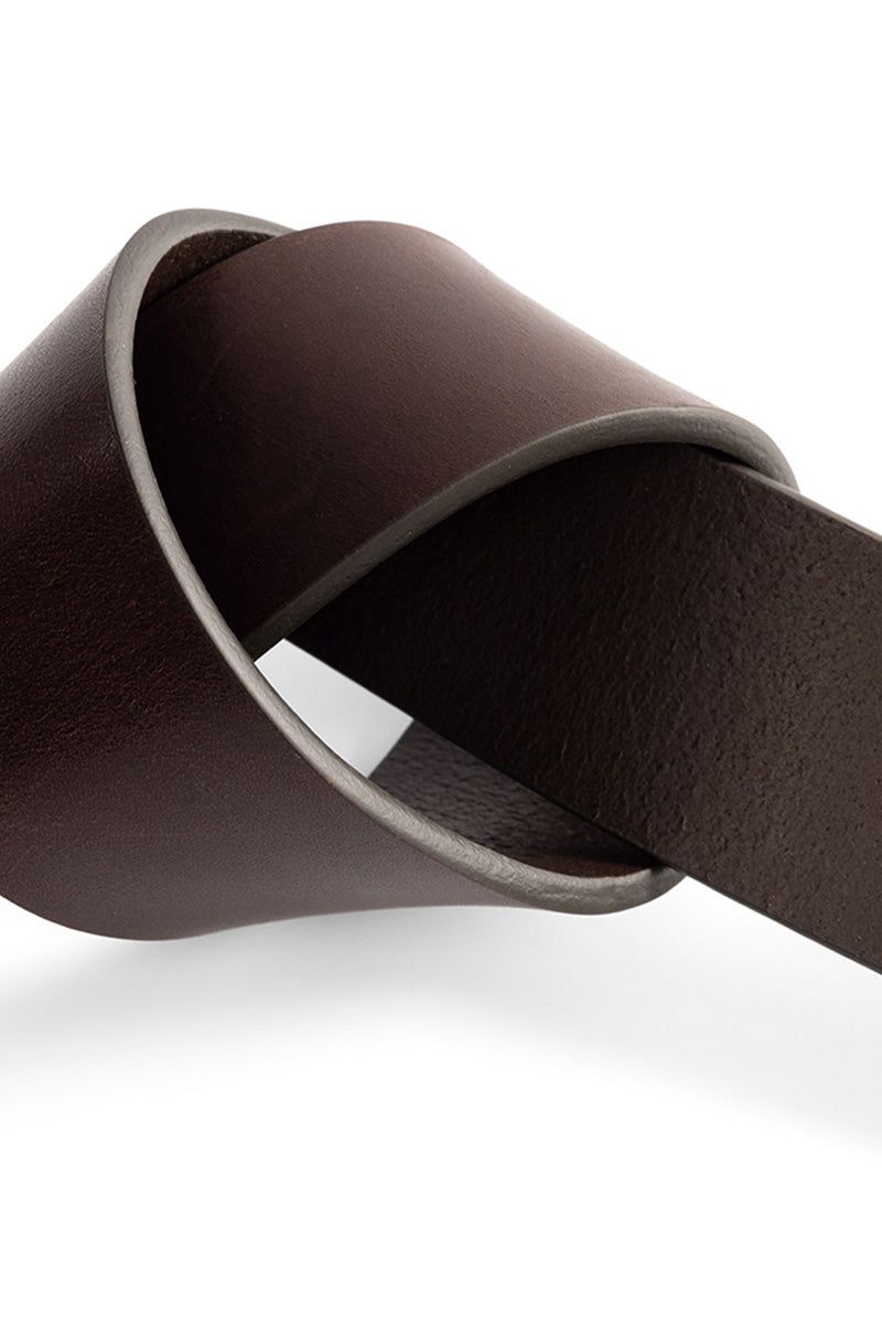 15862 Jeans belt | Dark Brown | Bælte fra Depeche