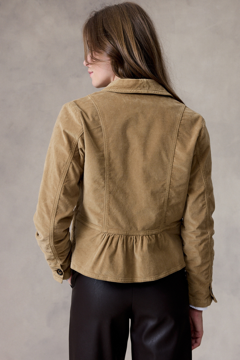 Cato jakke camel