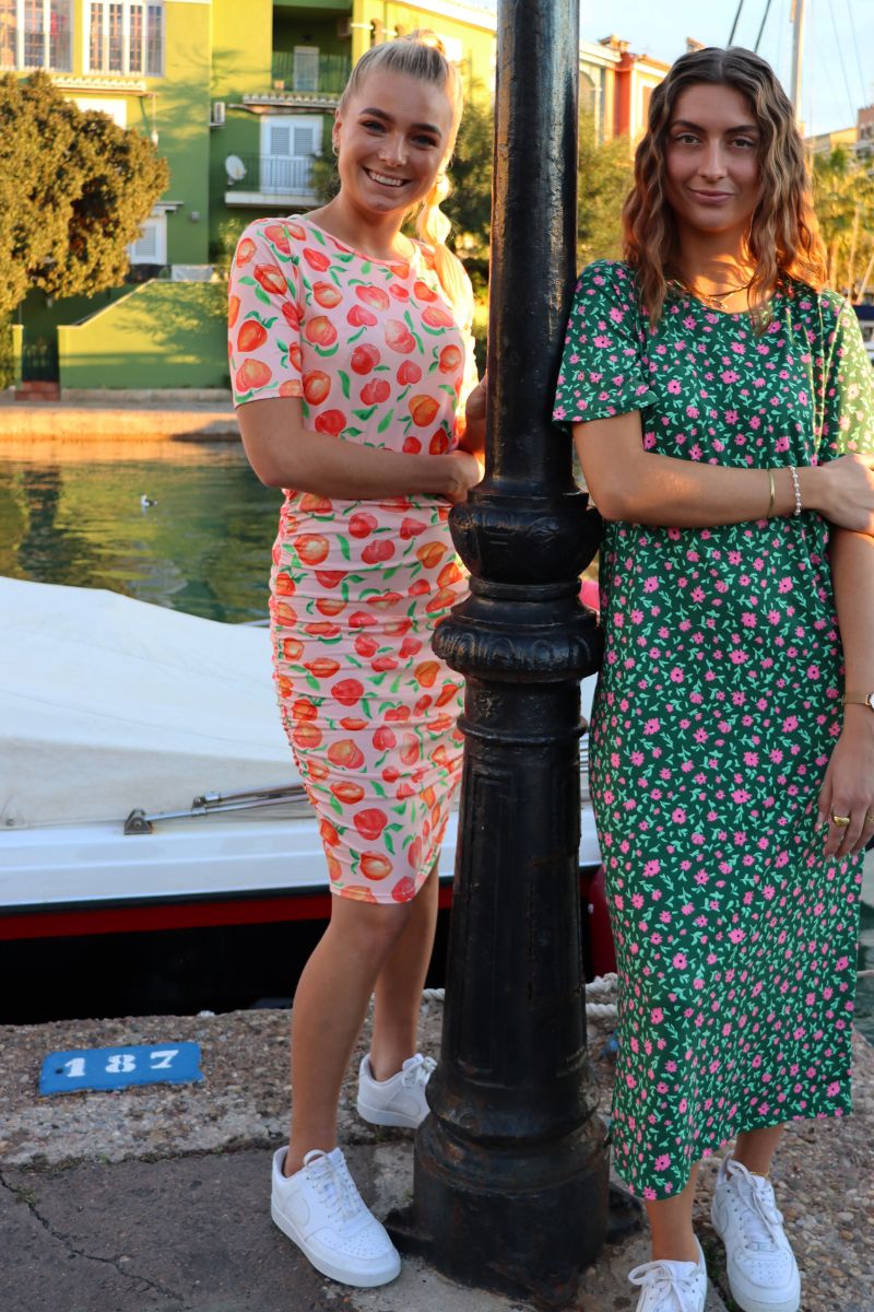 Alma Dress3 | Peachy | Kjole fra Liberté