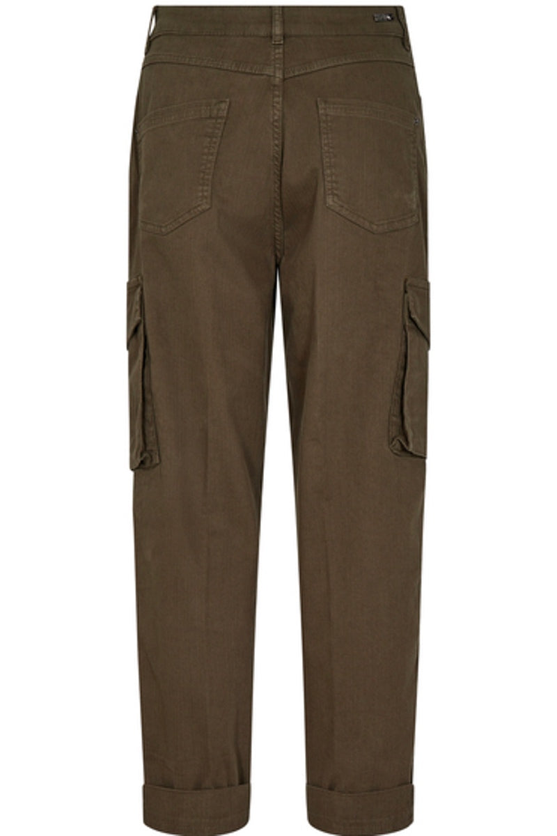 Adeline Cargo Pant | Forest Night | Bukser fra Mos Mosh