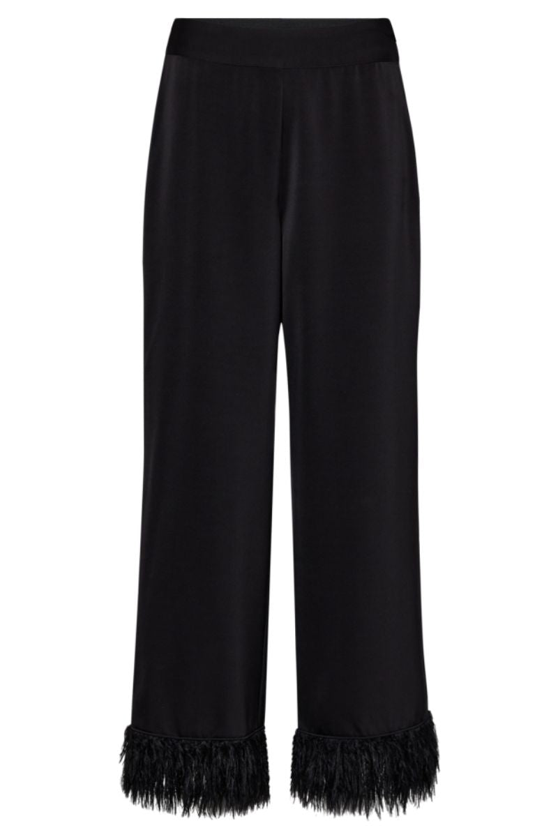 Adna Feather Pant 31414 | Black | Bukser fra Co'couture