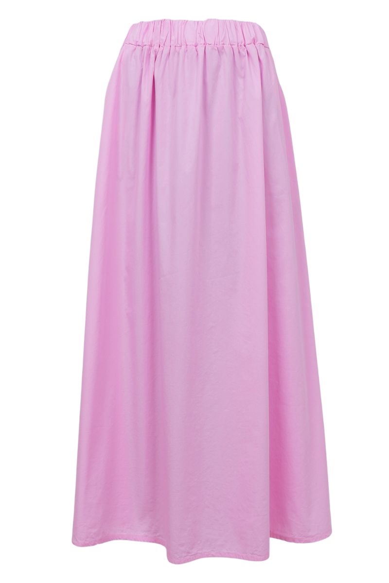 Abbie Skirt | Powder Rose | Nederdel fra Black Colour