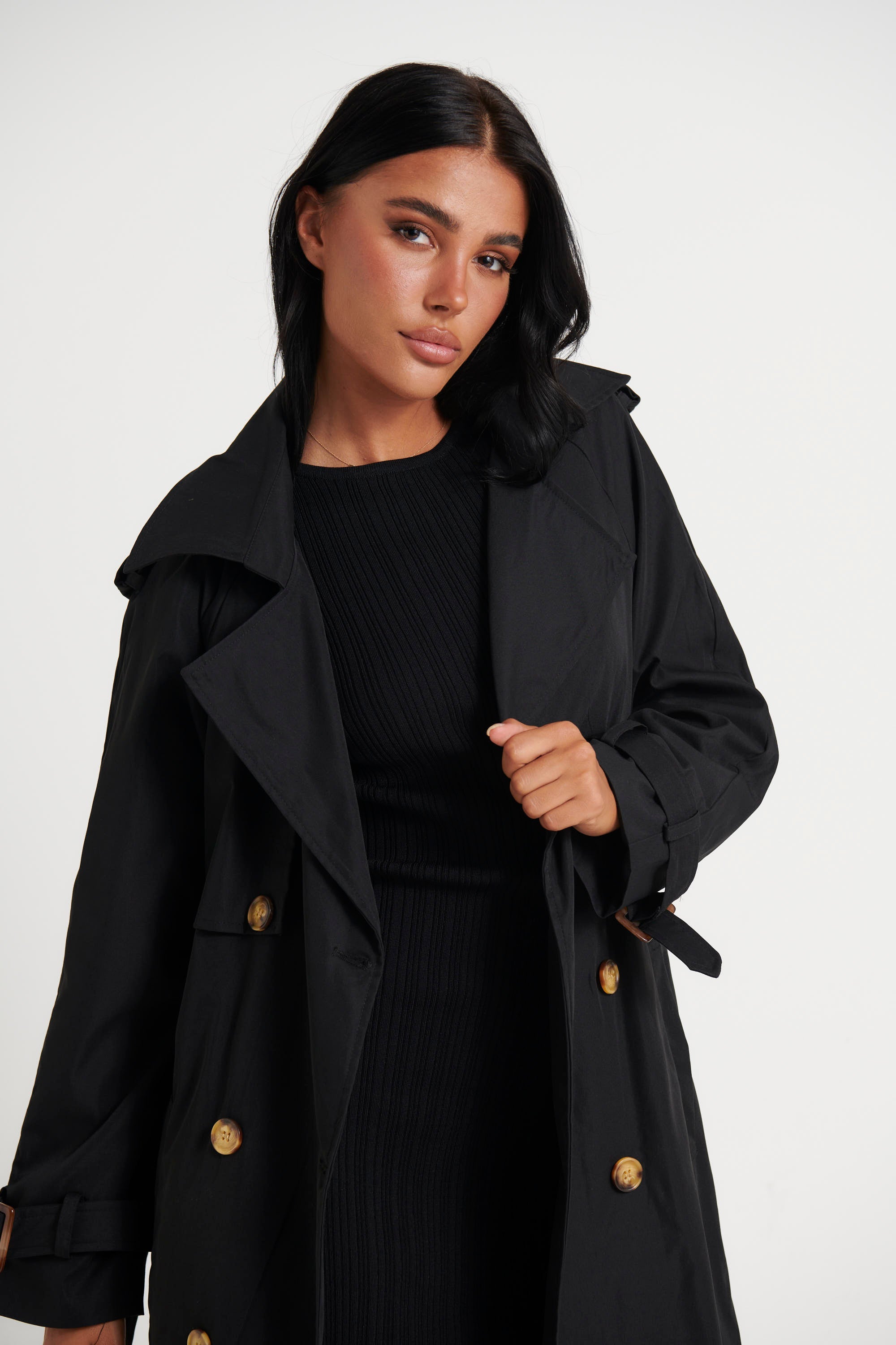 Lia Trench Svart