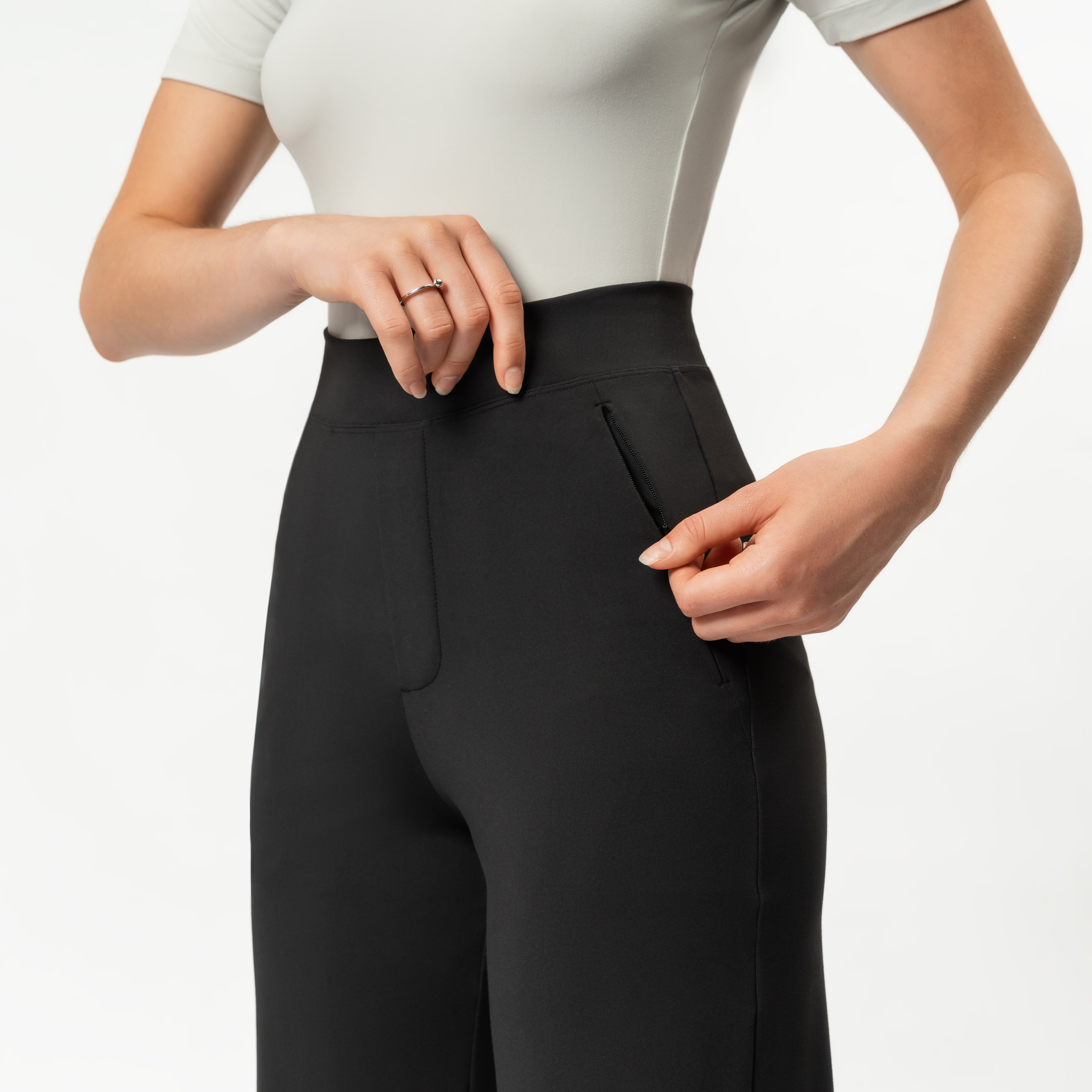 Asana relaxed straight bukse | oversize cozy loungebukse trend