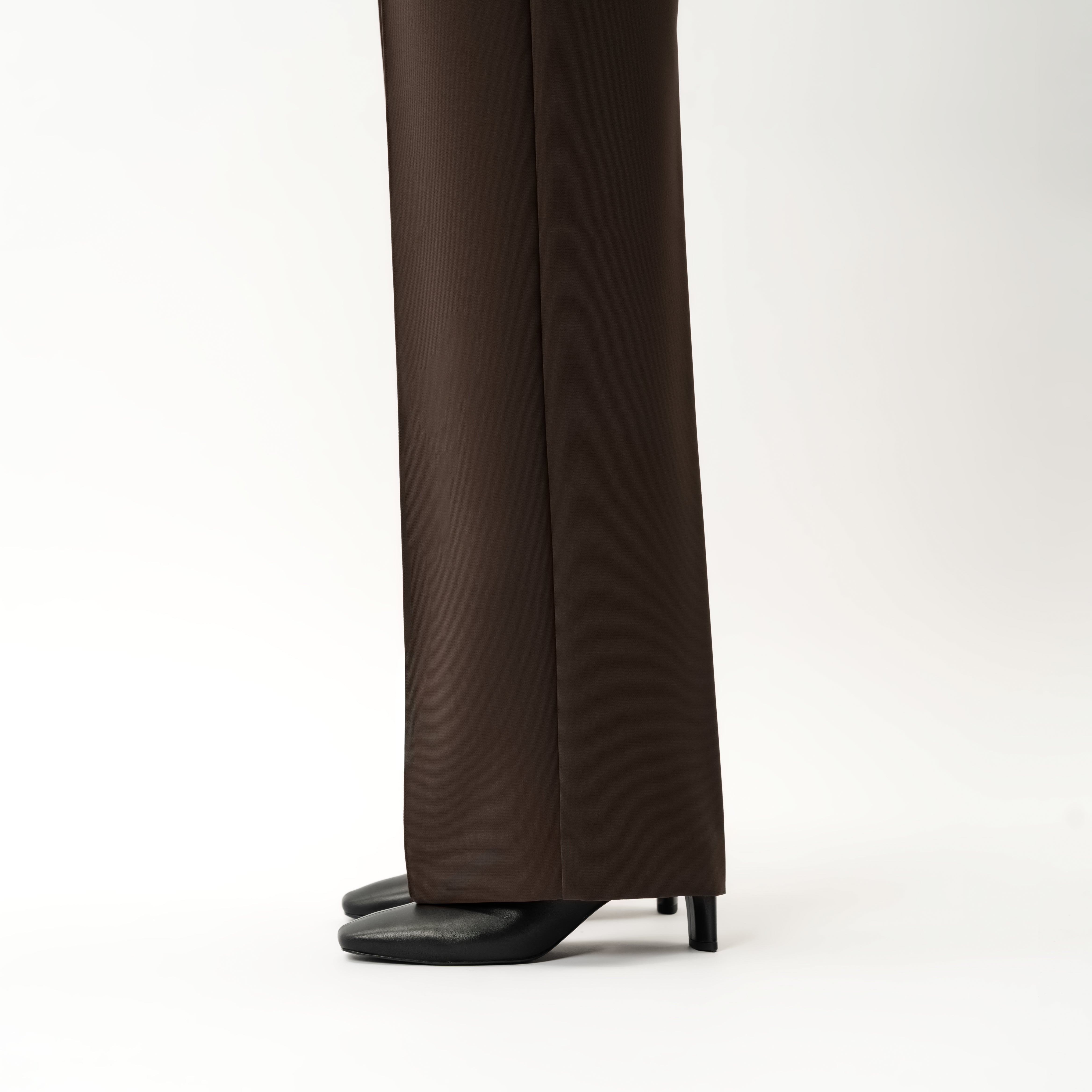 CREPE AVSLAPPET BUKSE | OVERSIZE COSY LOUNGEBUKSE TREND 2025