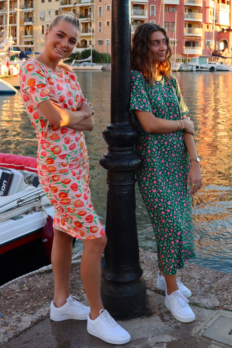 Alma Dress3 | Peachy | Kjole fra Liberté