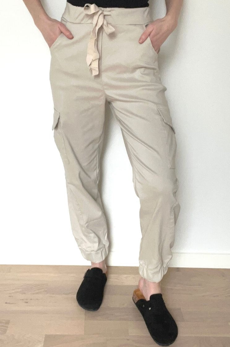 21097 | Beige | Bukser fra Marta du Chateau