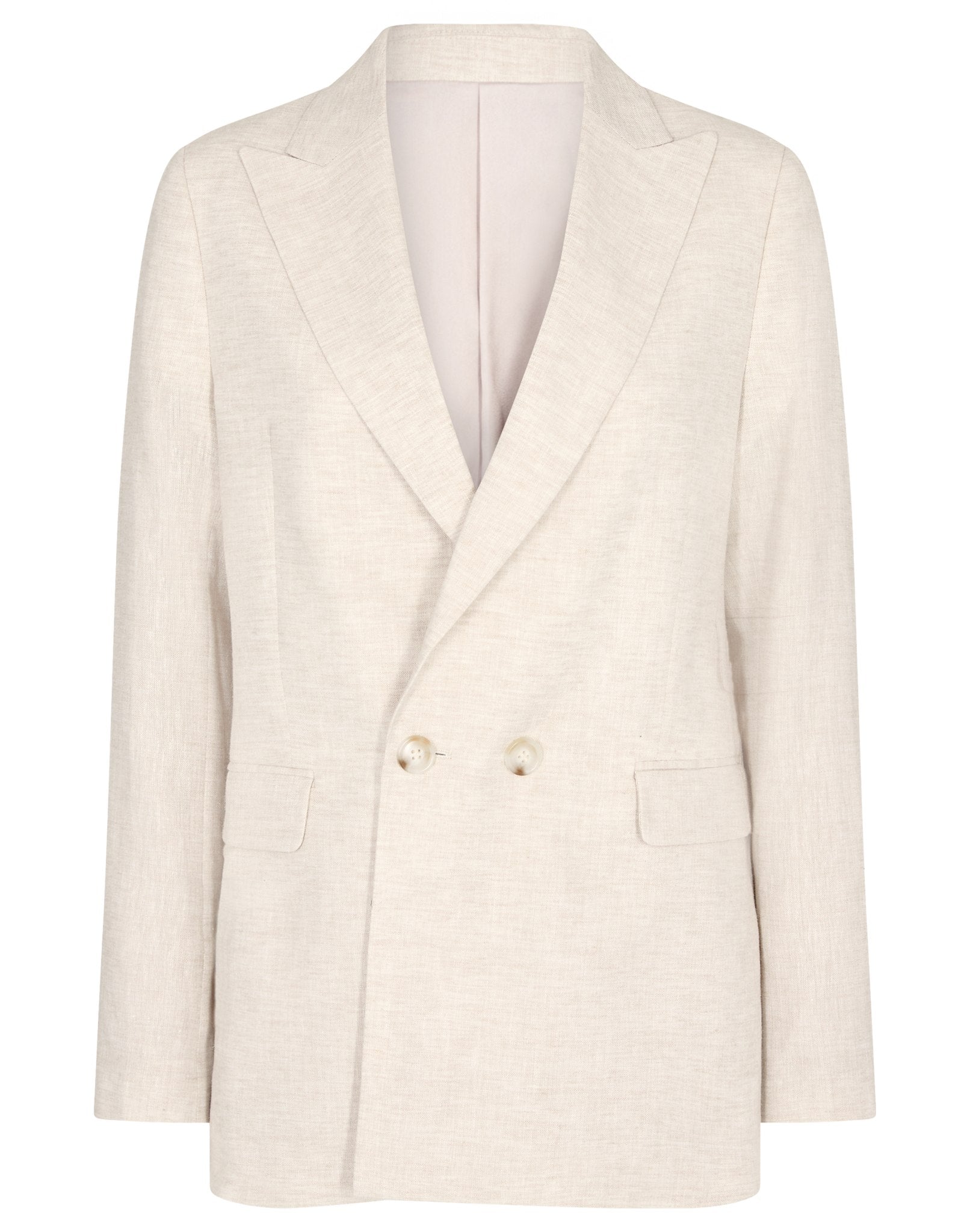 BS AMALIA BLAZER – SAND | TRENDY CHIC OVERSIZED BLAZER FOR DAME