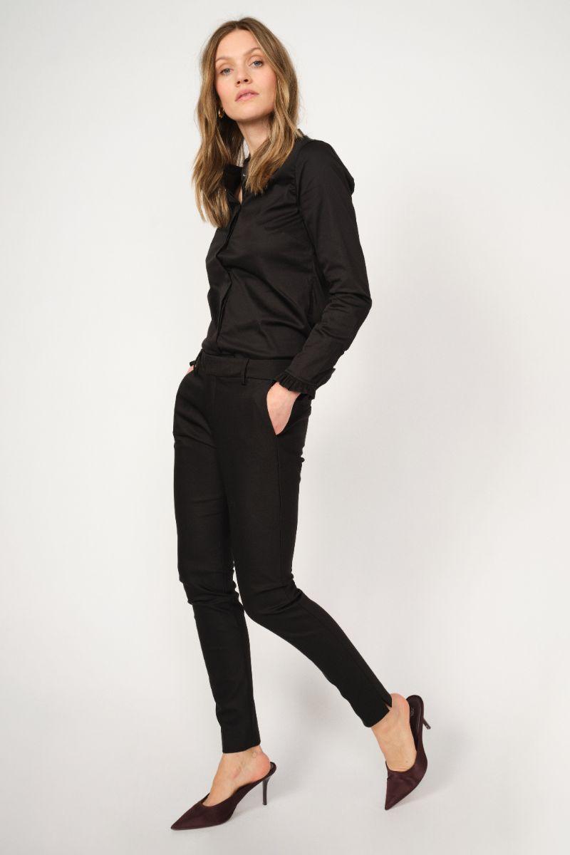 Abbey Night Pant Sustainable | Sort | Bukser fra Mos Mosh