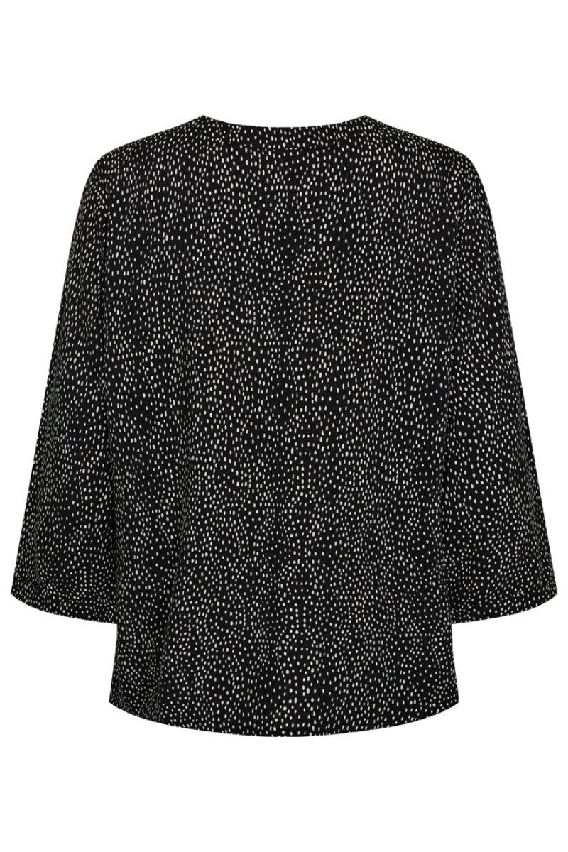 Adney Blouse 206684 | Black W. Moonbeam | Bluse fra Freequent