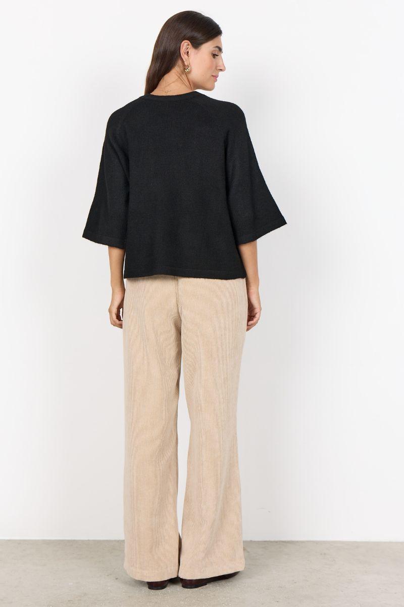 Alice Knit | Sort | Strik fra Statebird