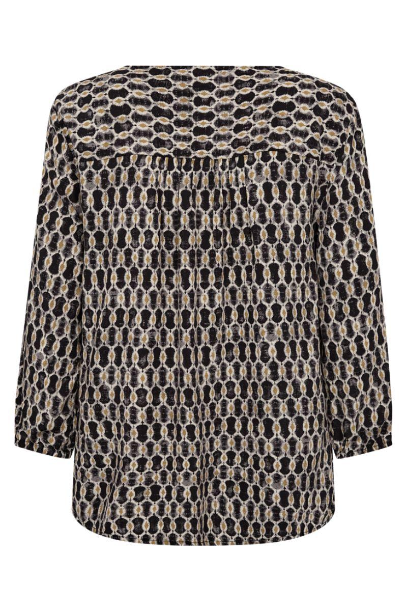 Adney Blouse 206671 | Black W. Moonbeam | Bluse fra Freequent
