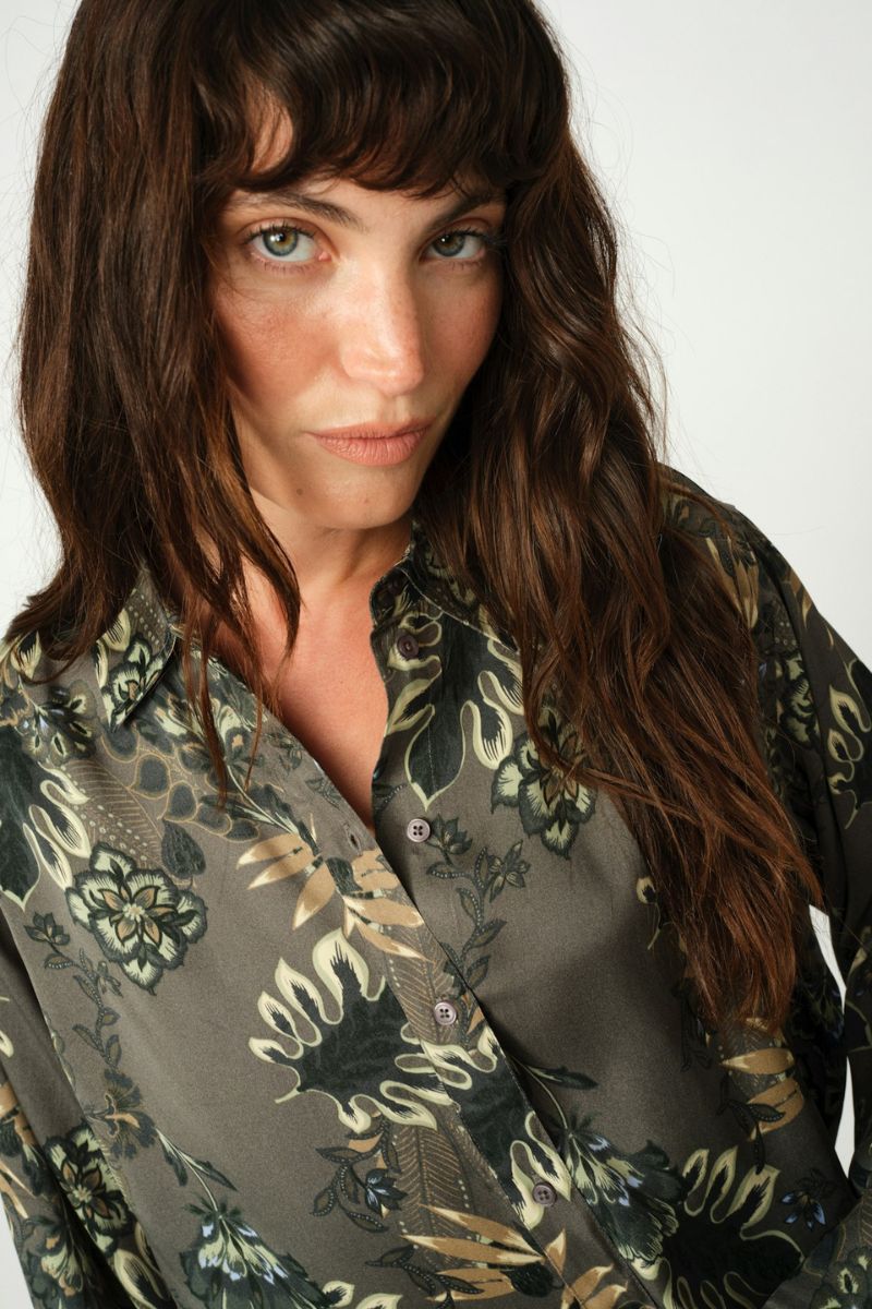 Abina Floro Shirt | Urban Chic | Skjorte fra Mos Mosh