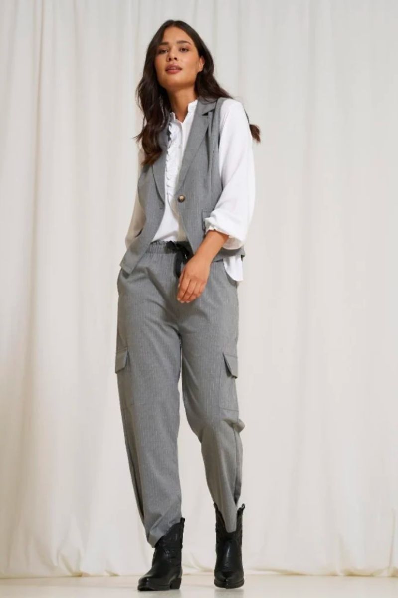 6541 | Grey | Vest fra Marta du Chateau