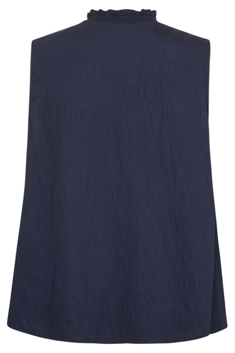 Ally Blouse 204376 | Navy Blazer | Bluse fra Freequent