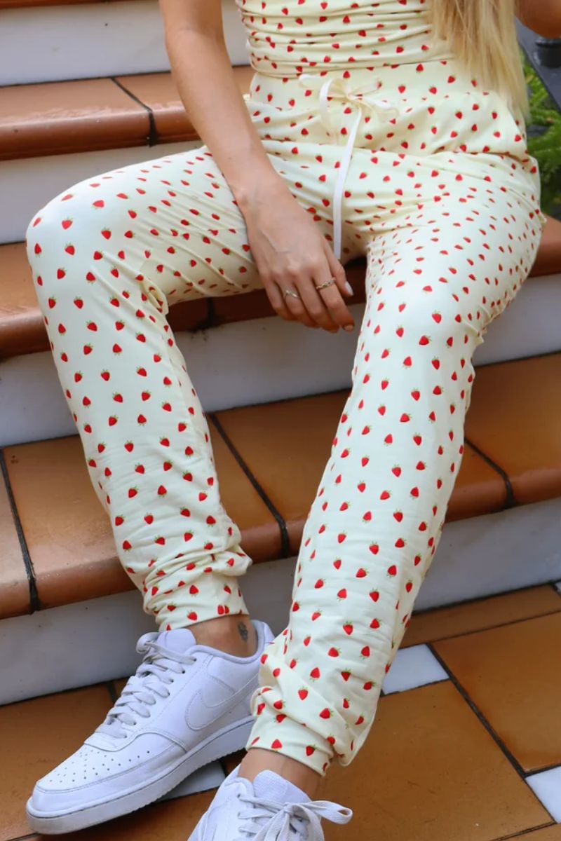Alma Pants | Creamy Strawberry | Bukser fra Liberté