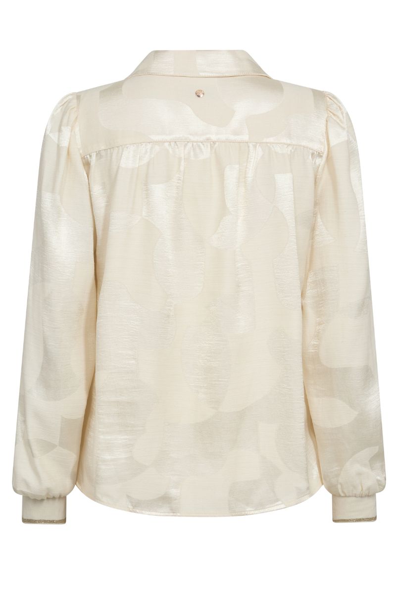 Aldo Baubles Jacq Blouse  | Ecru | Bluse fra Mos Mosh