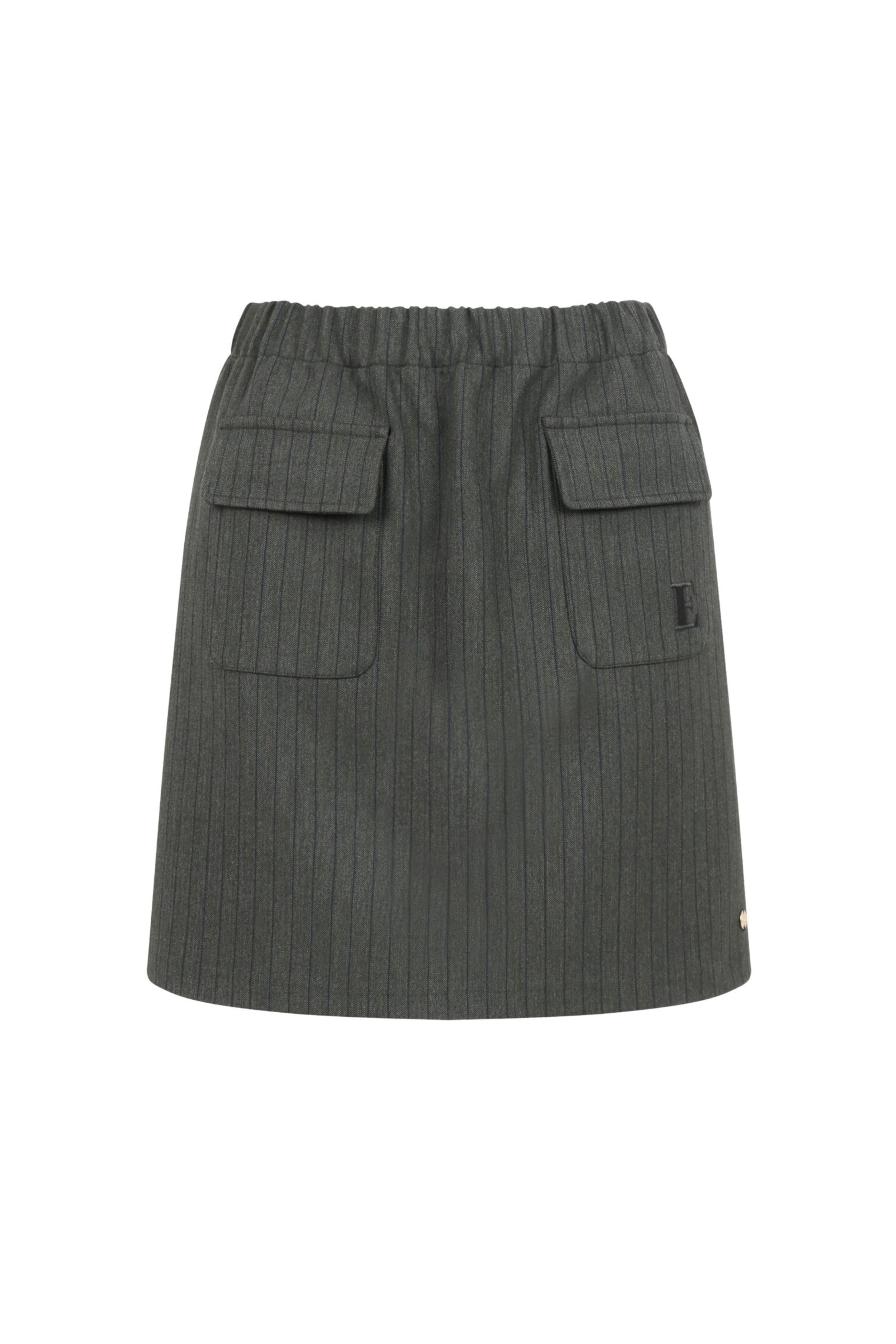 SKJØRT CLAIRE GRØNN STRIPE
