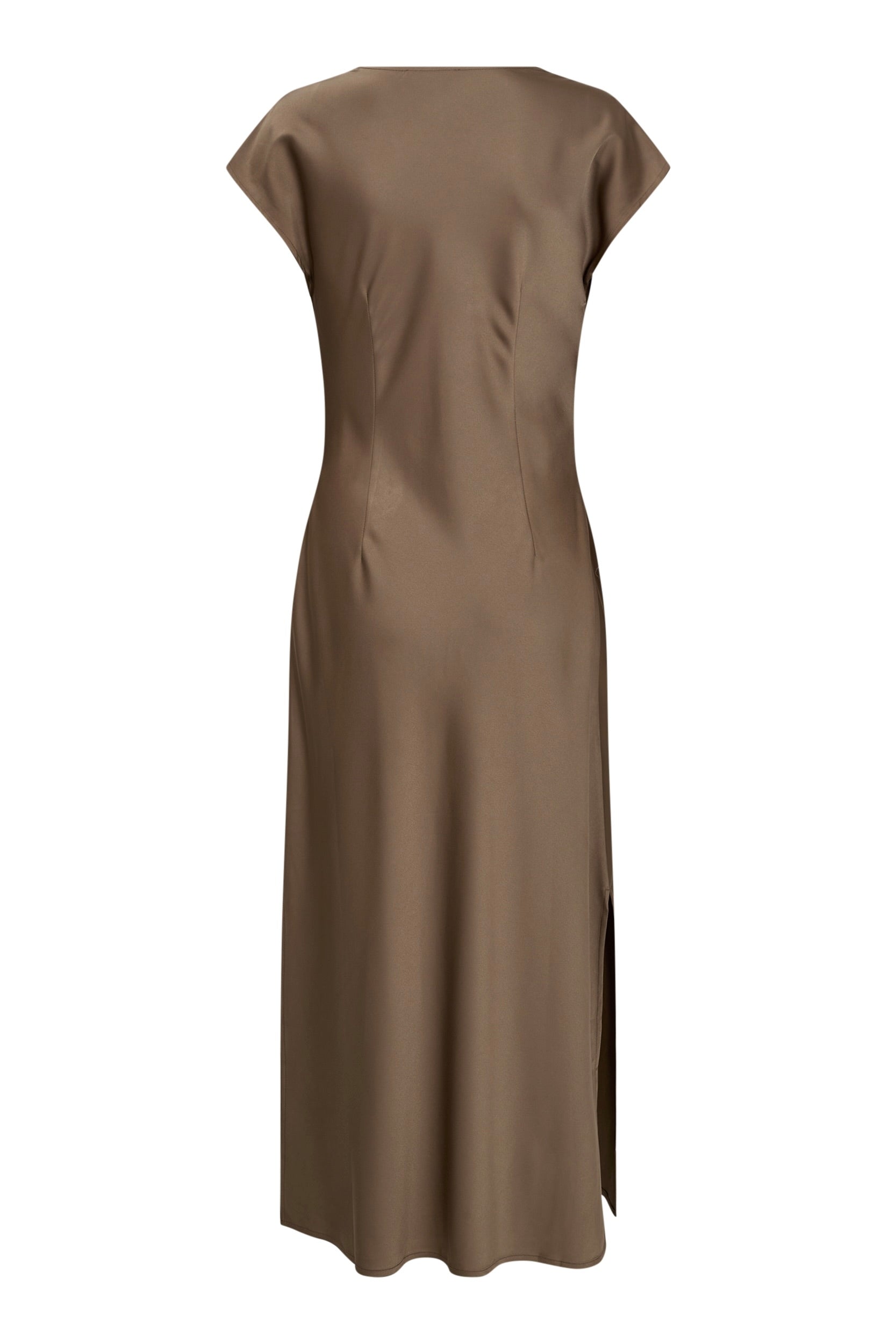 Adna Wing Dress 36449 | Walnut | Kjole fra Co'couture