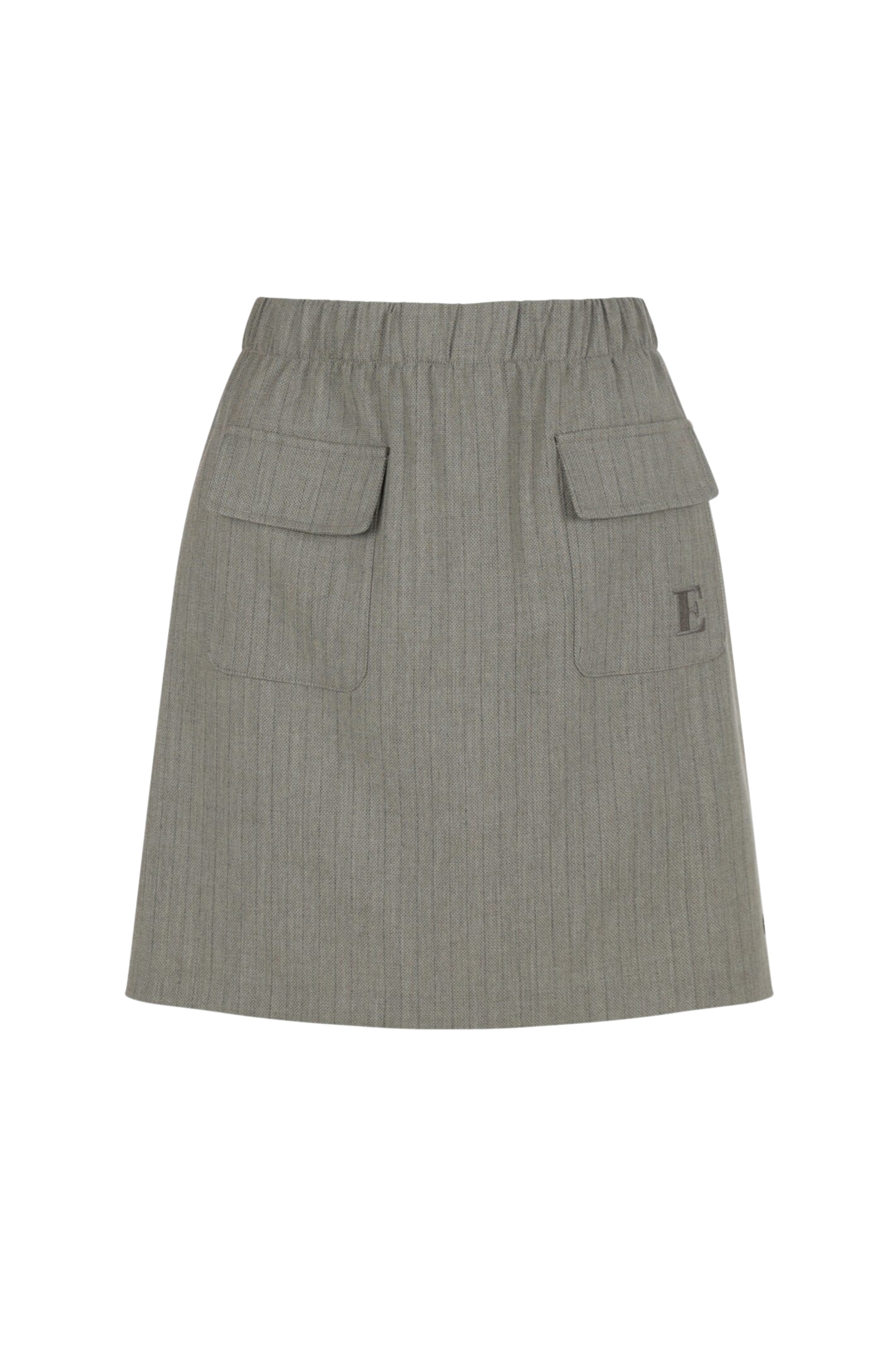 Skjørt Claire Taupe Stripe