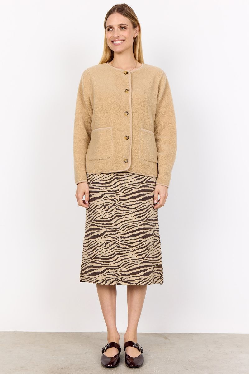 Ada Teddy Jacket | Sand | Jakke fra French Laundry