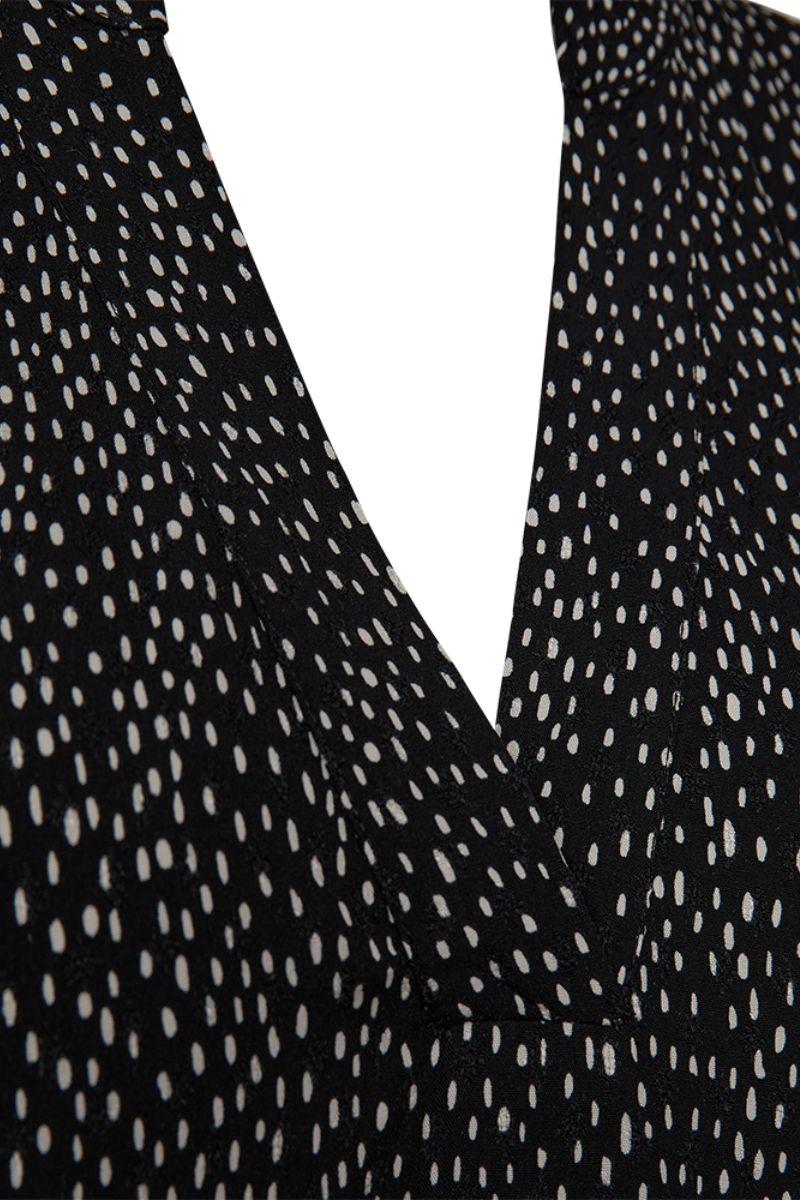 Adney Blouse 206684 | Black W. Moonbeam | Bluse fra Freequent