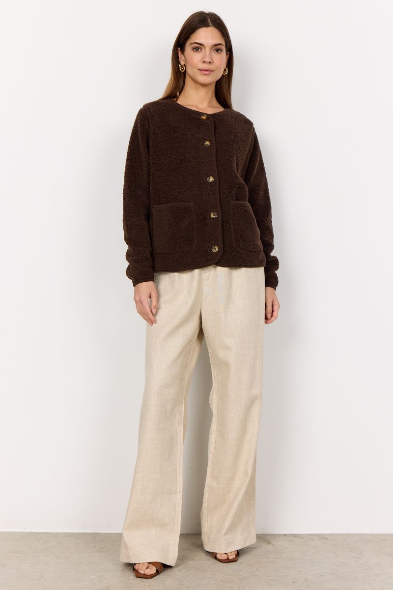 Ada Teddy Jacket | Brun | Jakke fra French Laundry