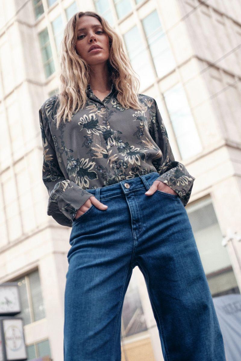 Abina Floro Shirt | Urban Chic | Skjorte fra Mos Mosh