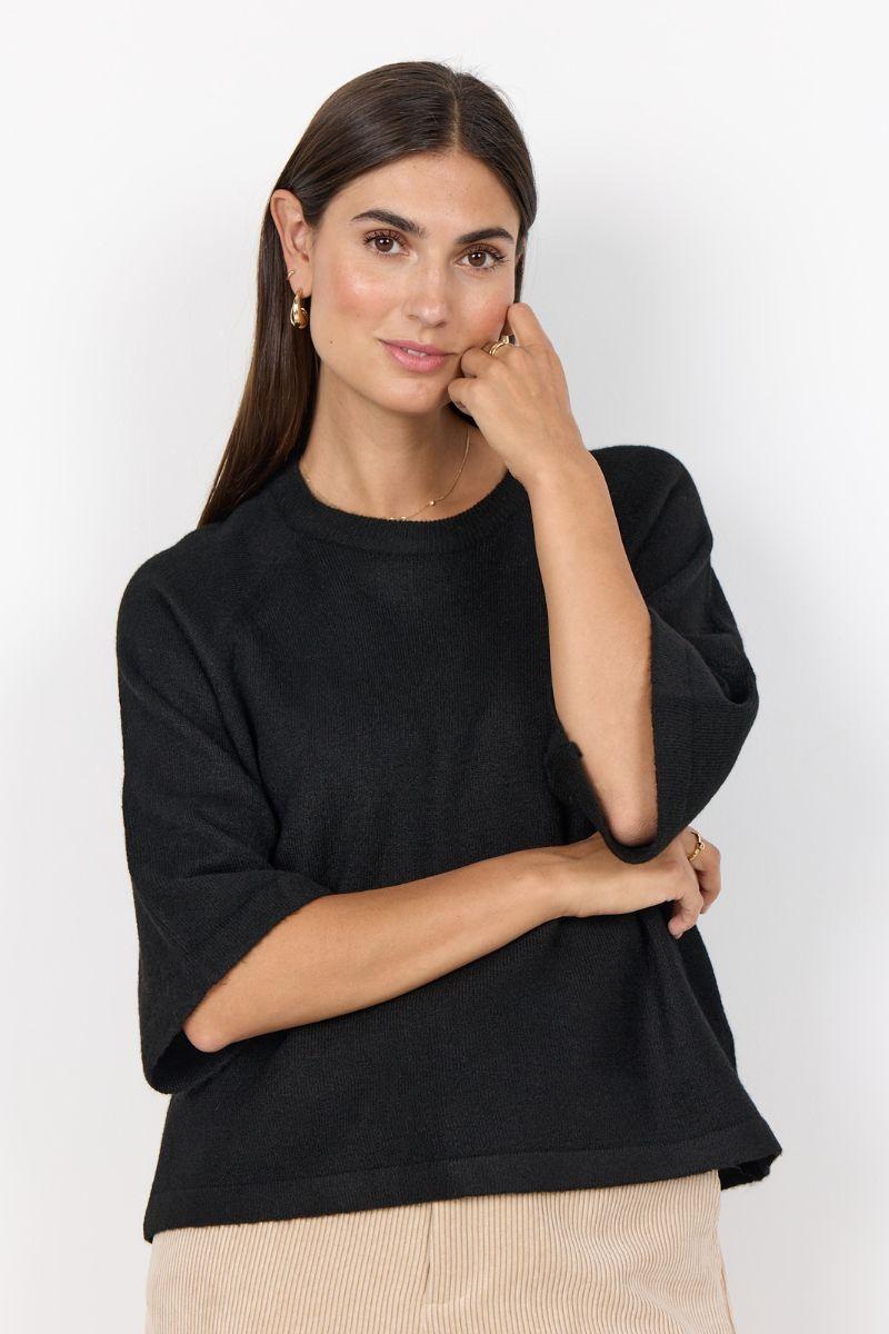 Alice Knit | Sort | Strik fra Statebird