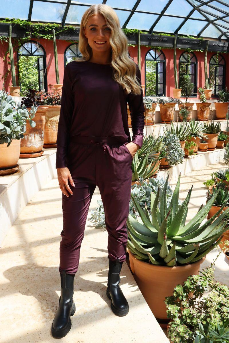 Alma Ls Top | Bordeaux | Top fra Liberté