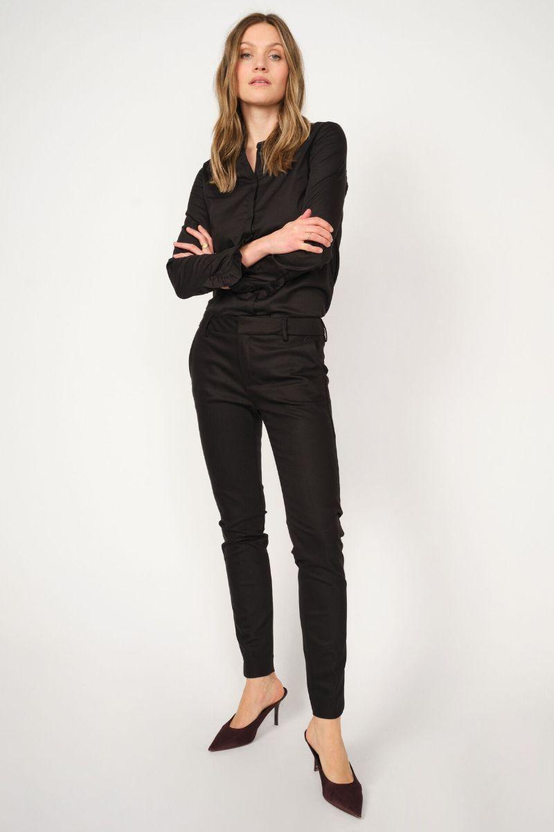 Abbey Night Pant Sustainable | Sort | Bukser fra Mos Mosh