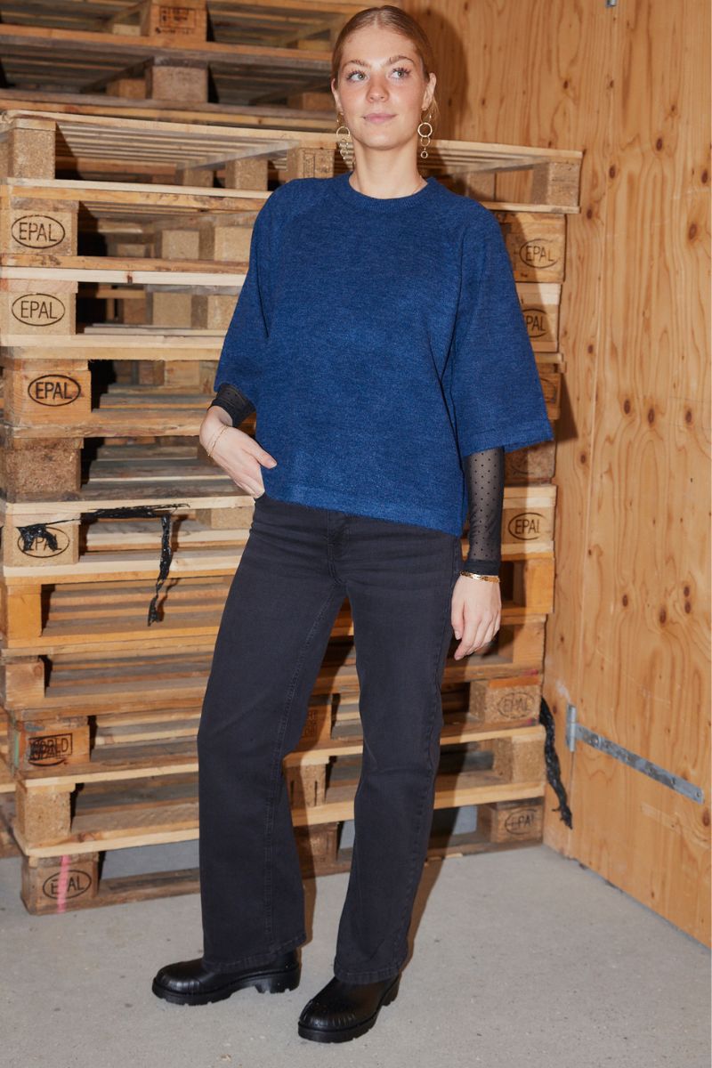 Alice Knit | Navy | Strik fra Statebird