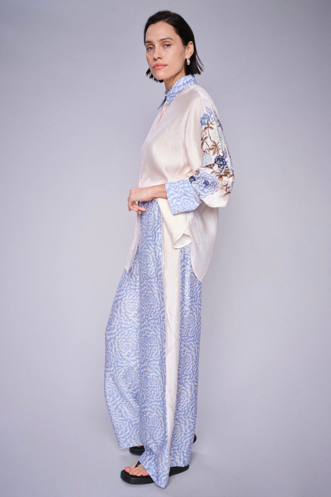 Abila Saku Shirt  | Ecru | Skjorte fra Mos Mosh